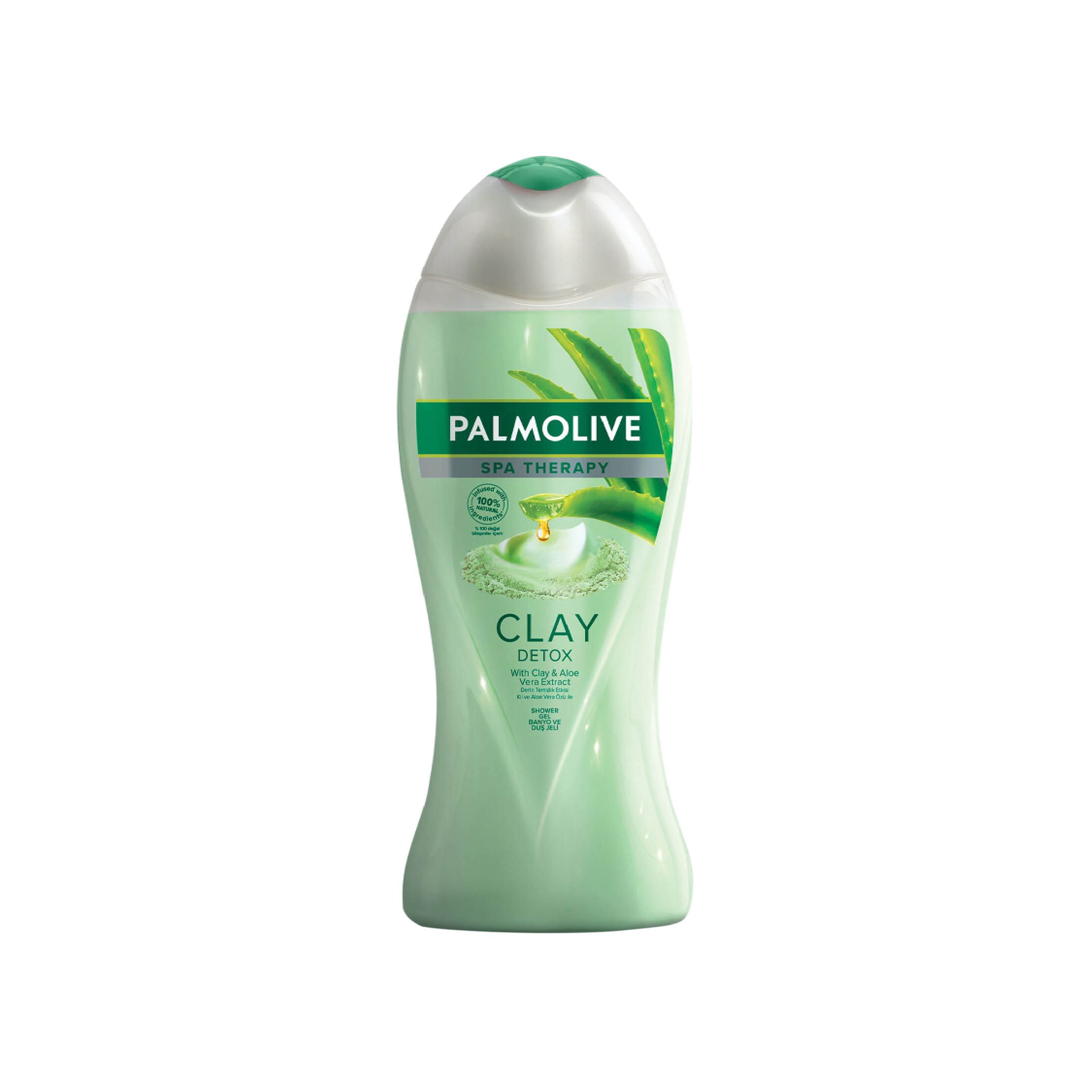 Duş geli Palmolive Clay detox, Aloe 500 ml Təravətləndirici