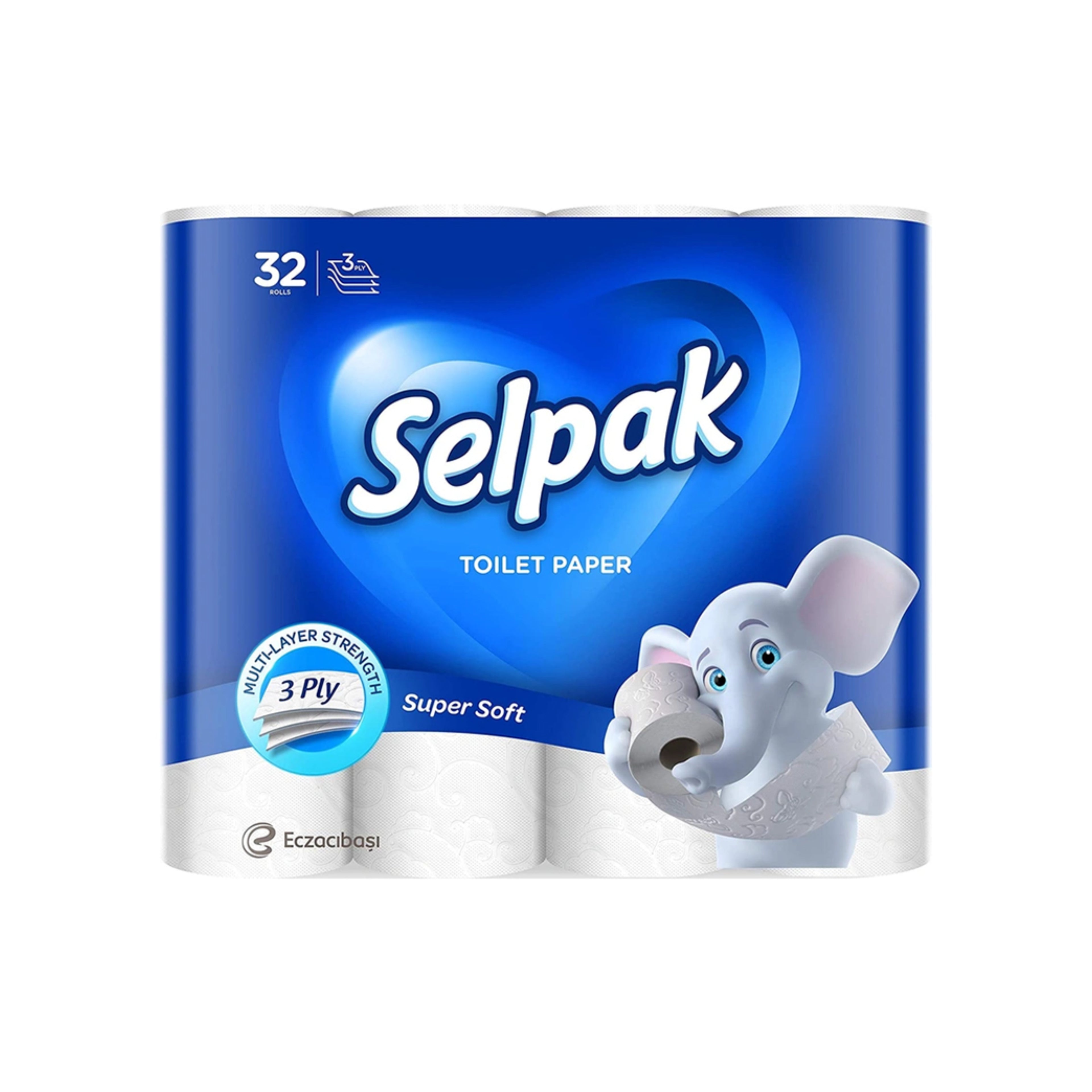 Tualet kağızı Selpak, 32 ədəd, 3 qat