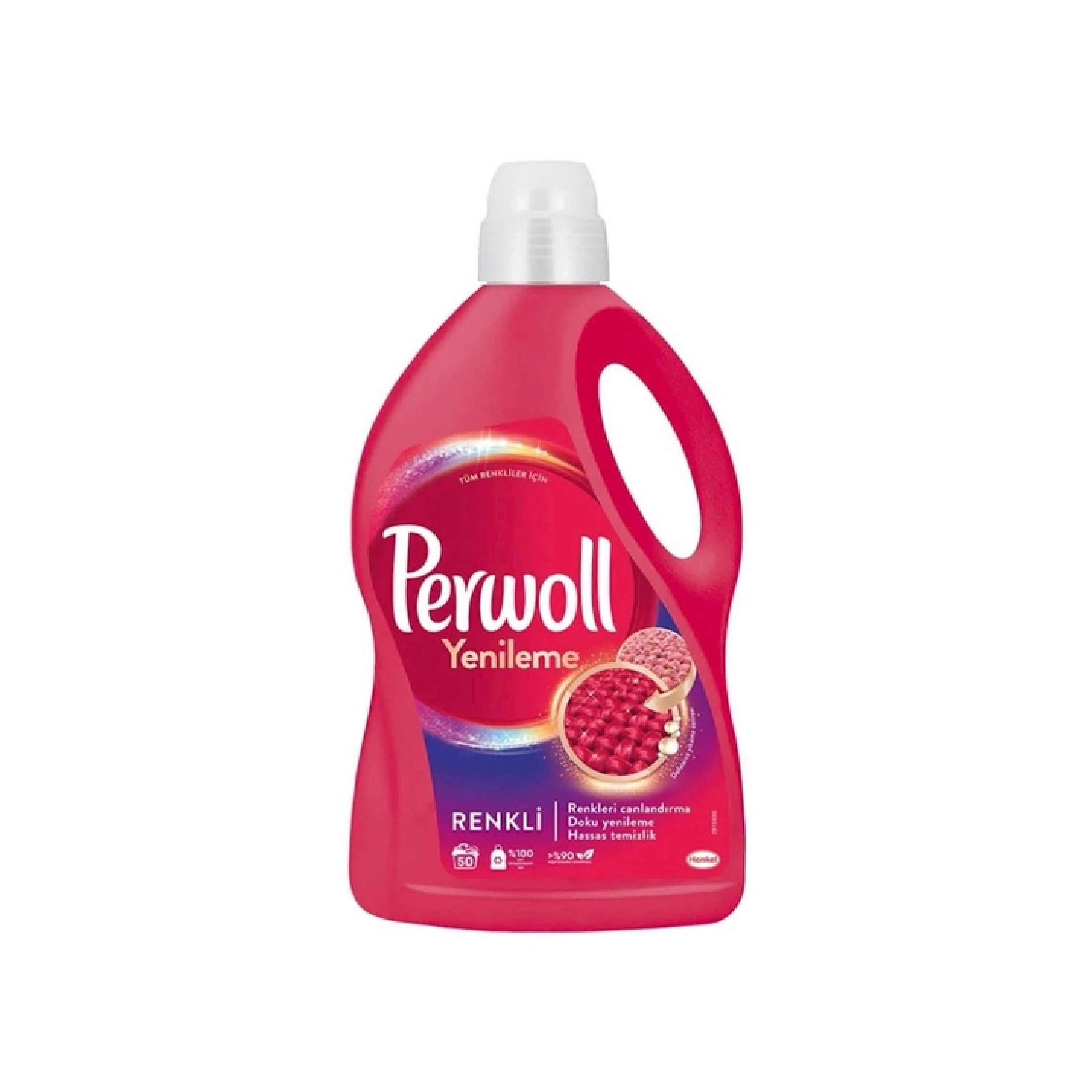 Yuma üçün gel Perwoll, rəngli paltarlar üçün, 2970 ml, 54 yuma