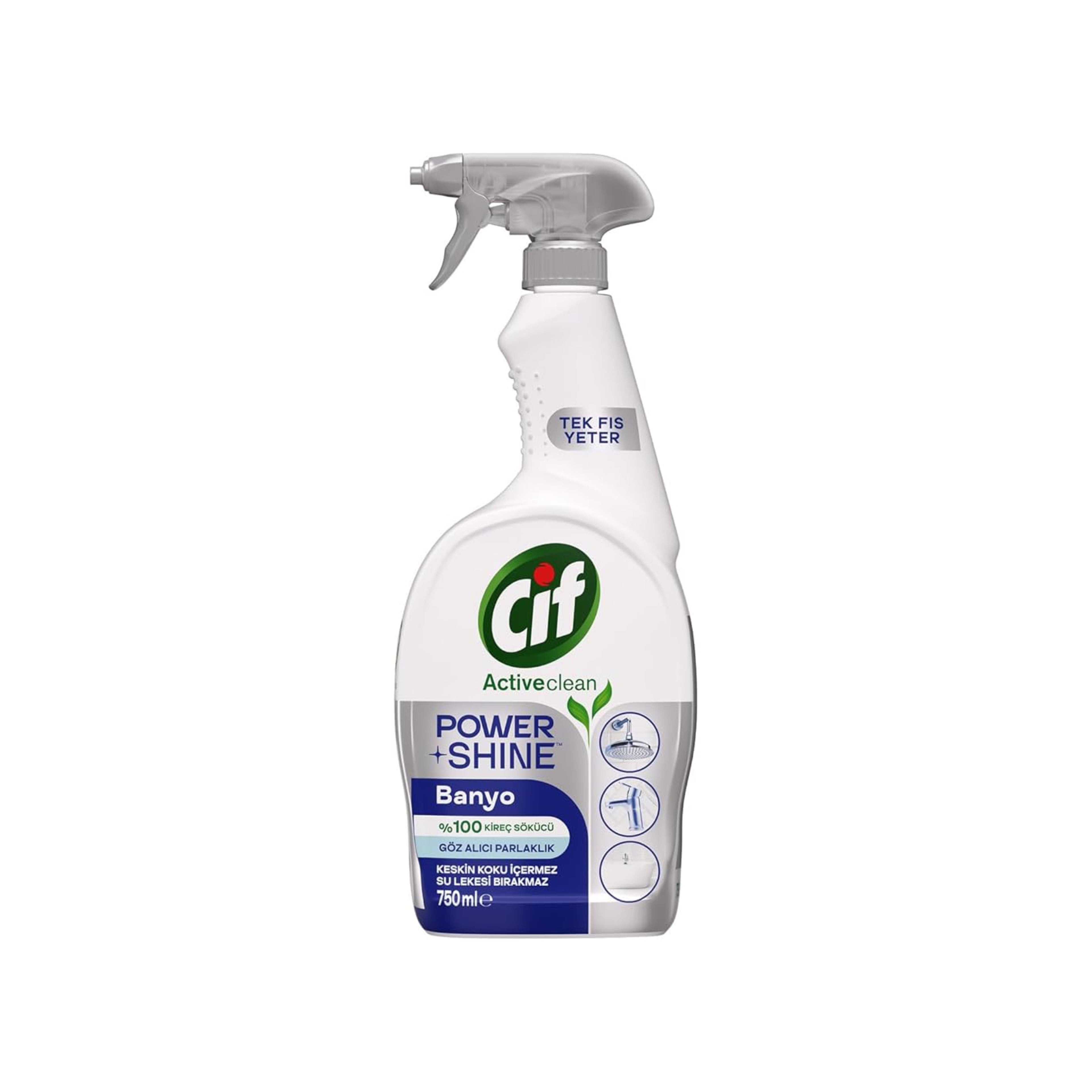 Cif Power&Shine hamam üçün təmizləyici sprey, 750 ml