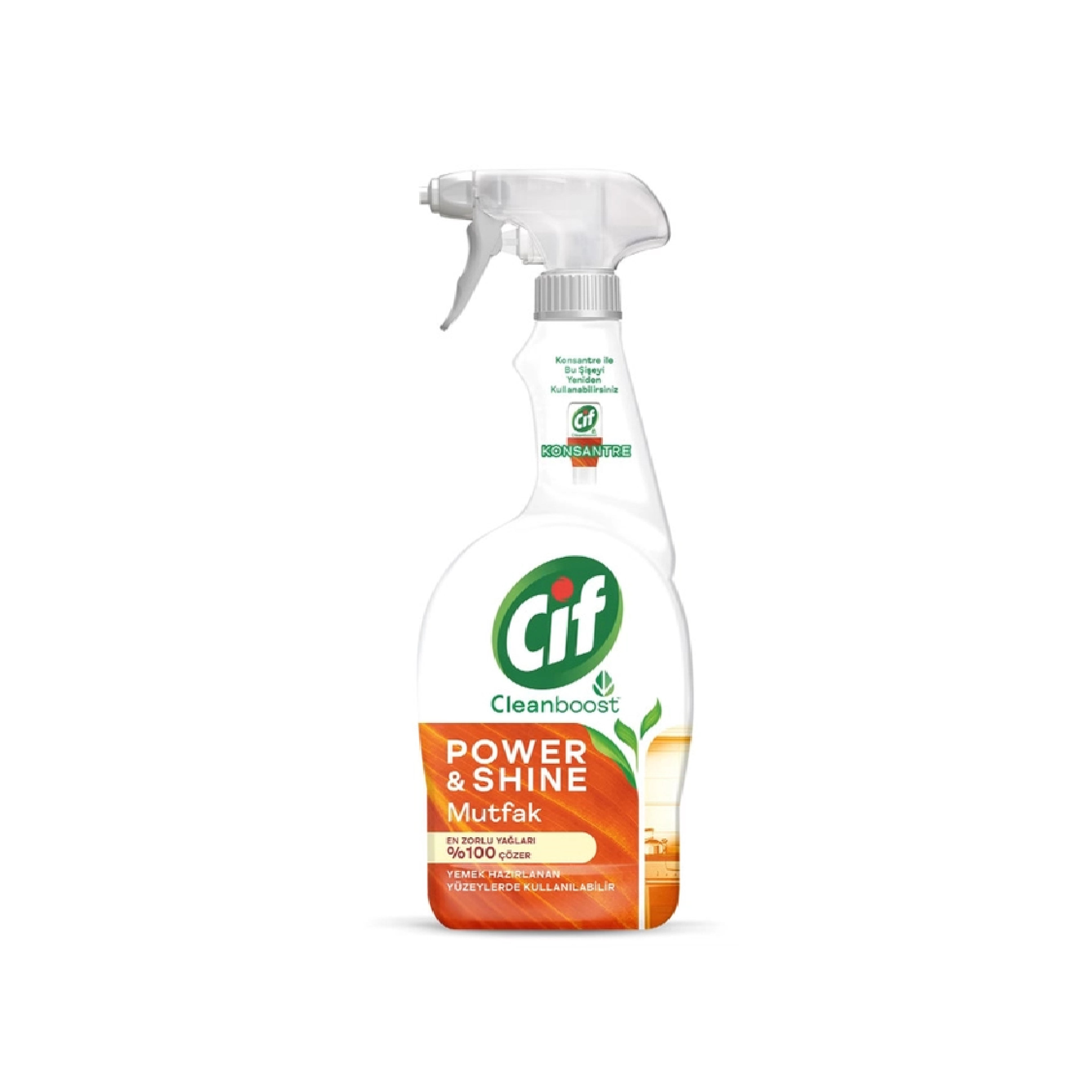 Чистящий спрей Cif Power & Shine для кухни, 750 мл