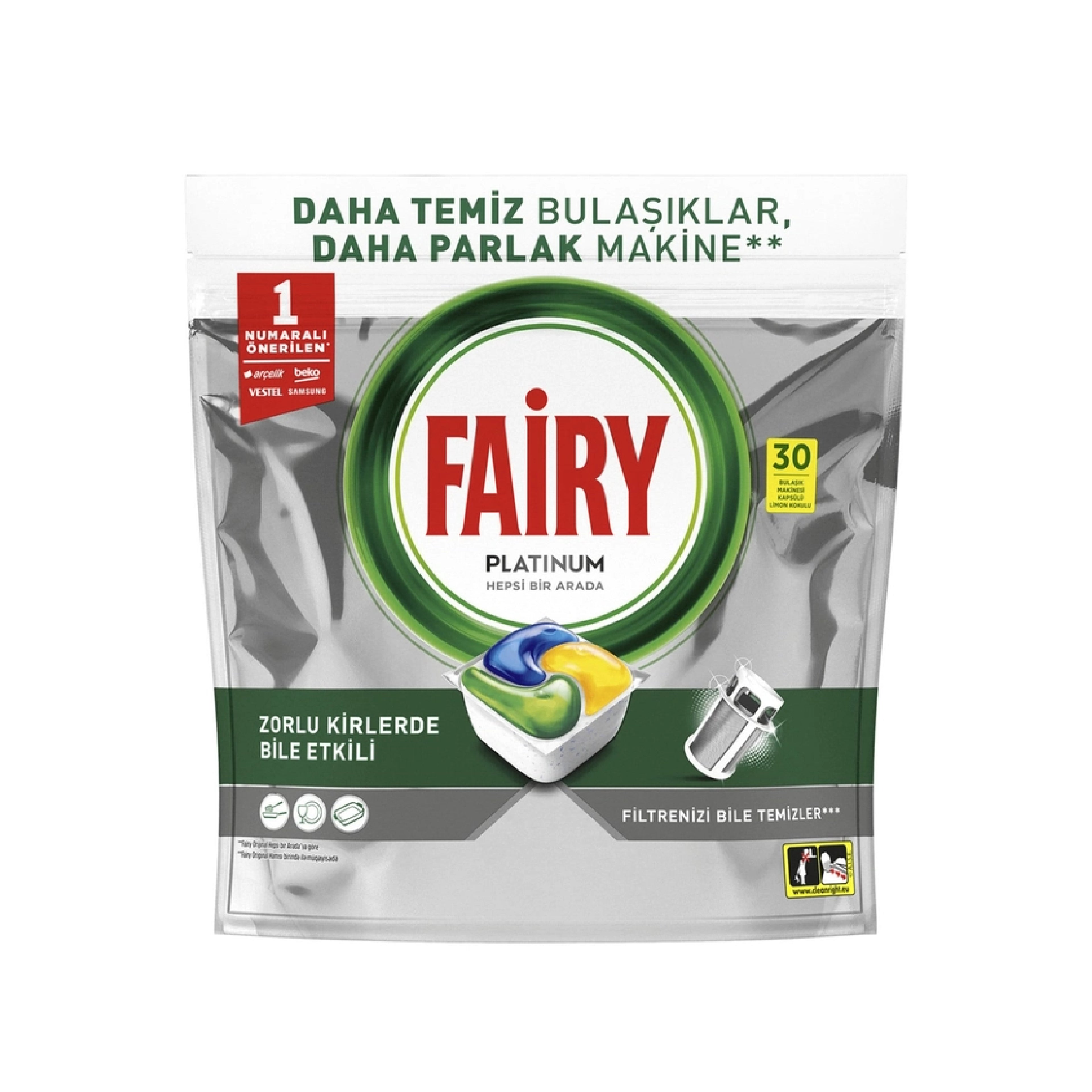 Qabyuyan maşın üçün kapsullar Fairy, 30 əd