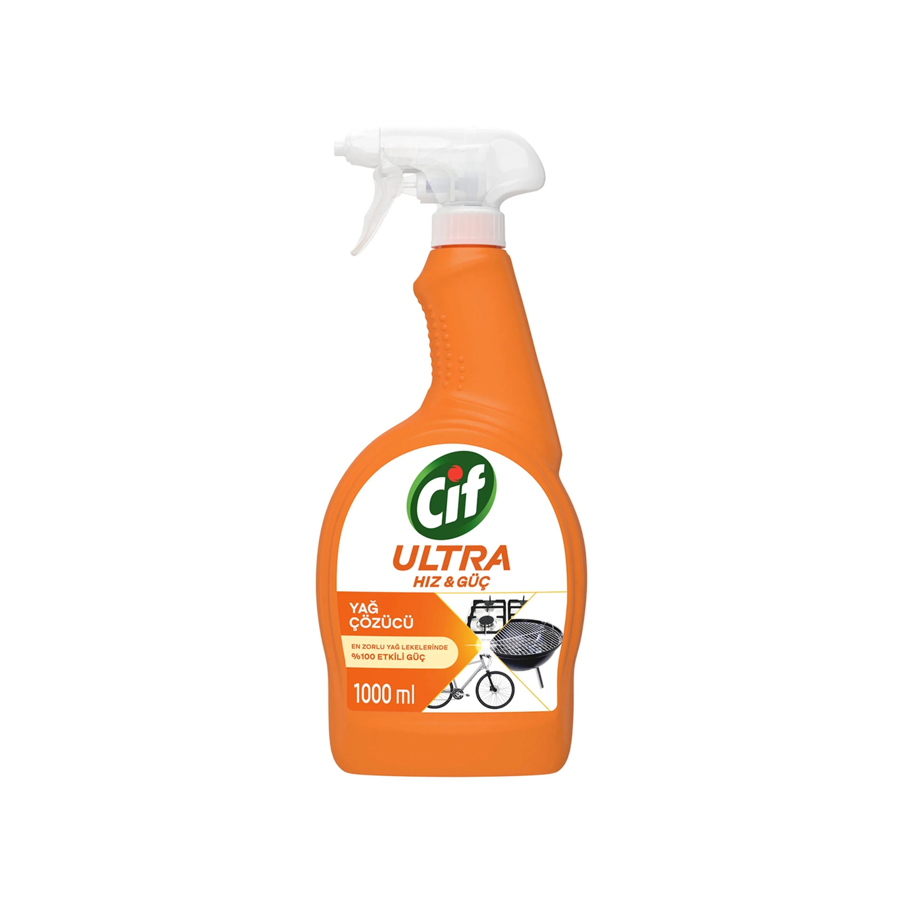 Yağ təmizləyici sprey Cif Ultra Hız & Güç, 1000 ml
