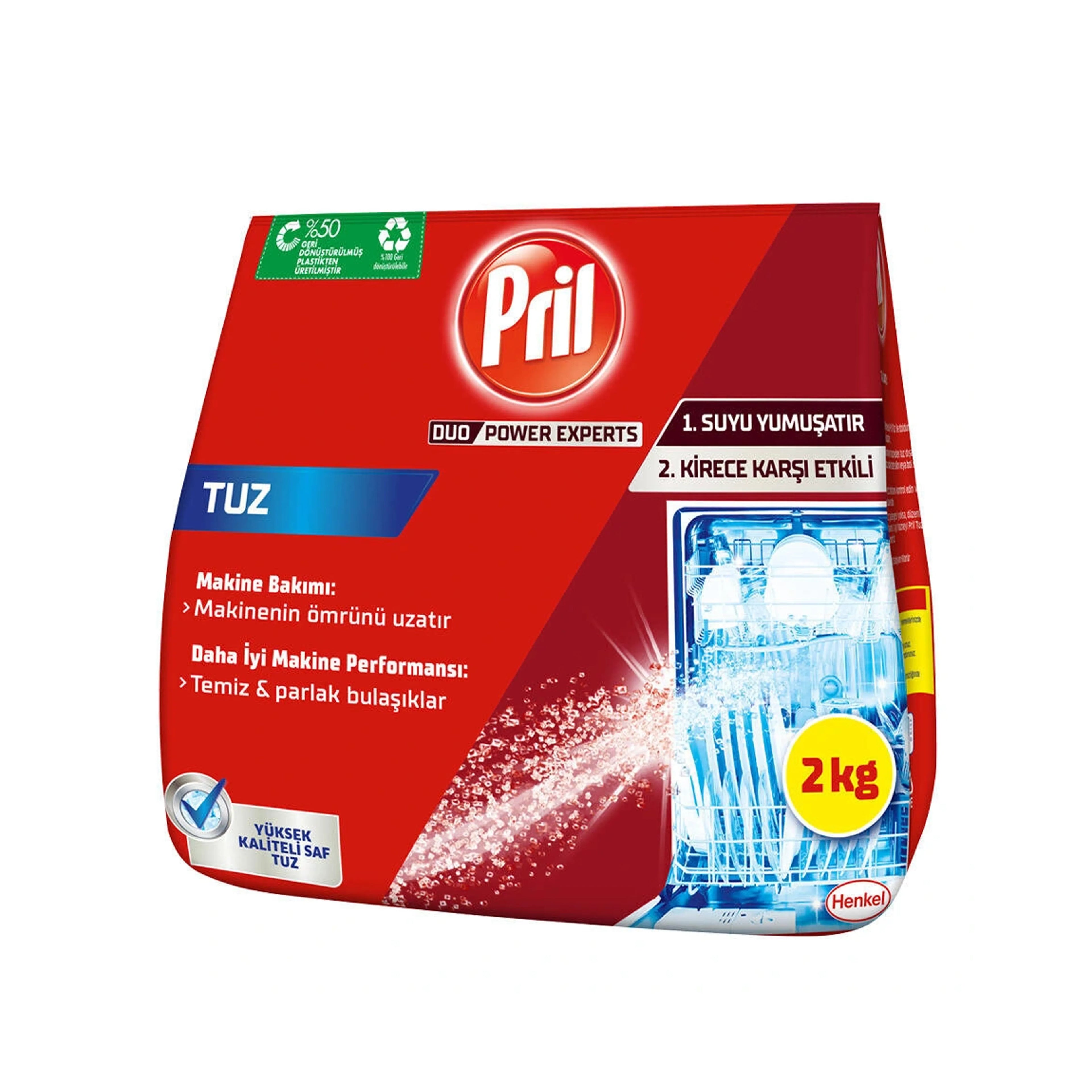 Соль для посудомоечных машин Pril Duo Power Experts, 2 кг