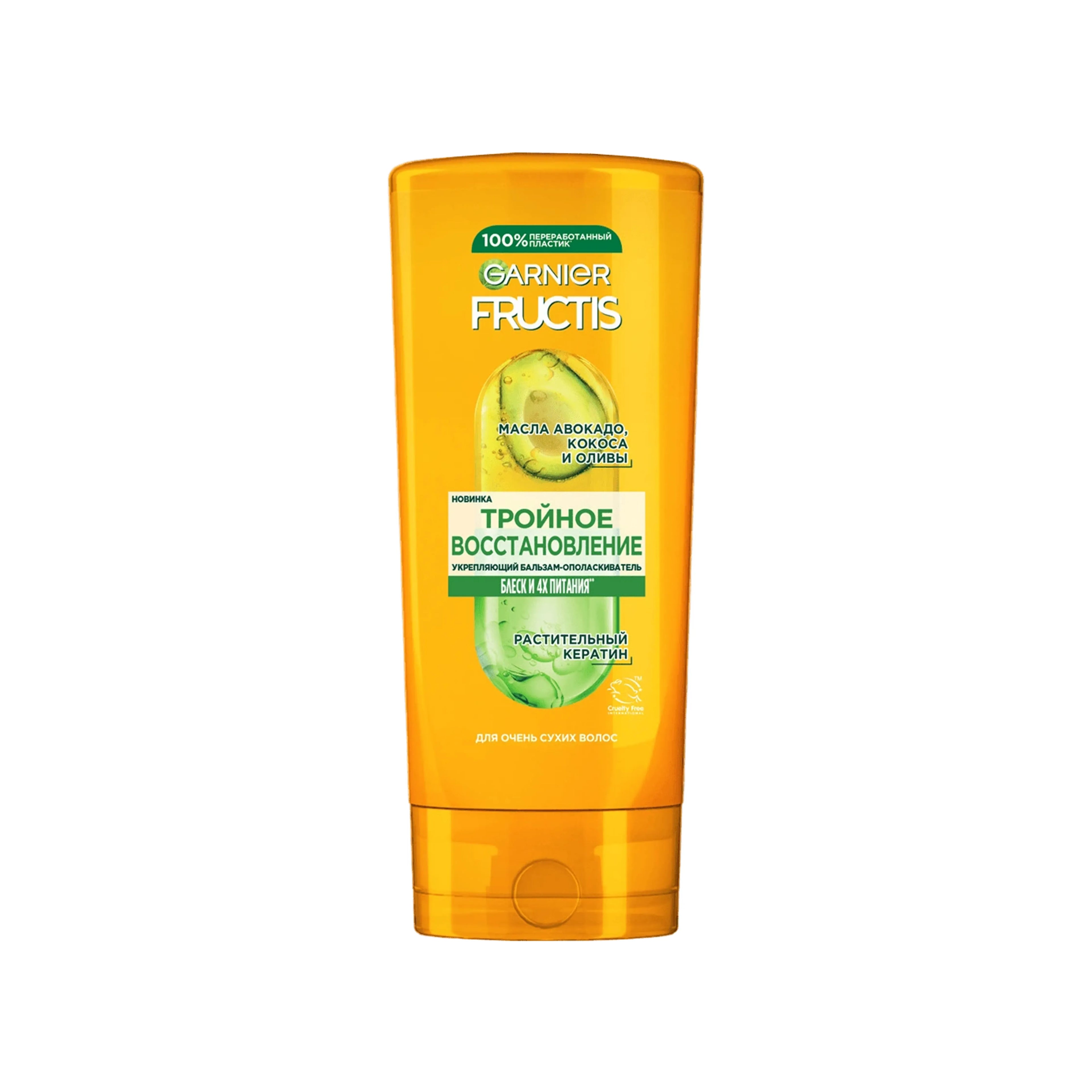 Saç üçün Balzam Garnier Fructis Üçlü Bərpa, 200 ml