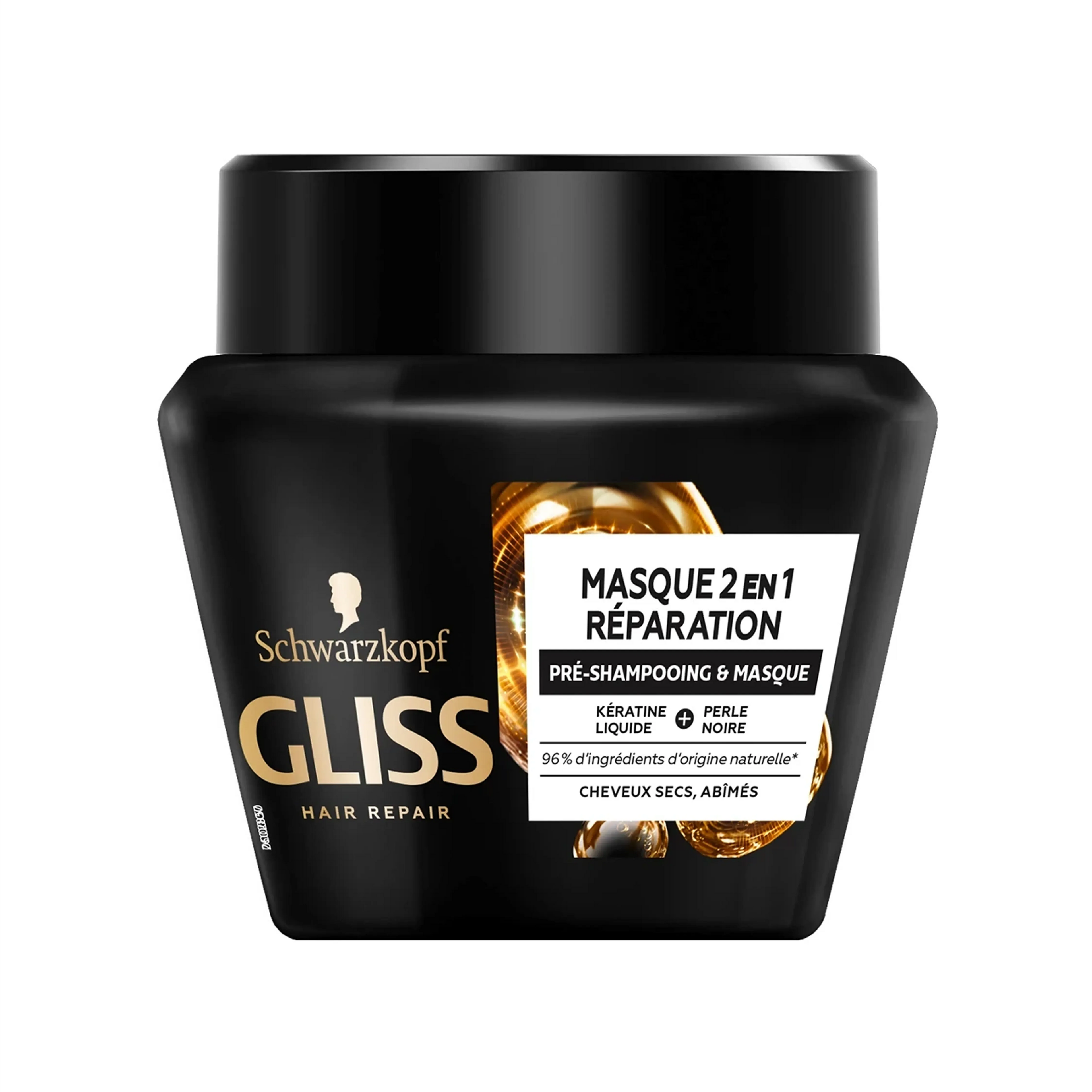 Zədələnmiş Saçlar üçün Maska Schwarzkopf Gliss Ultimate Repair Strength 2-In-1, 300 ml