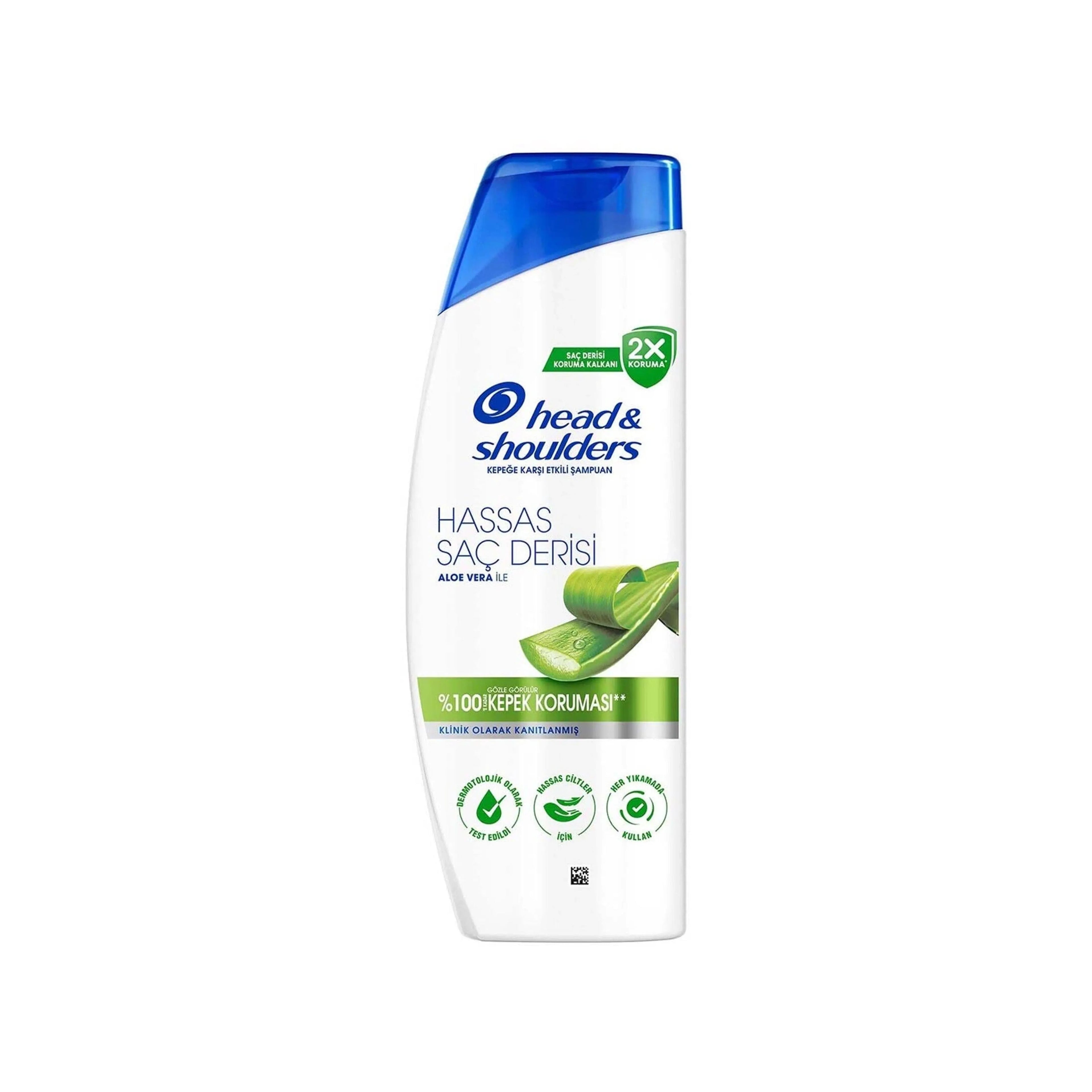 Шампунь Head & Shoulders для чувствительной кожи головы с алоэ вера, 330 мл