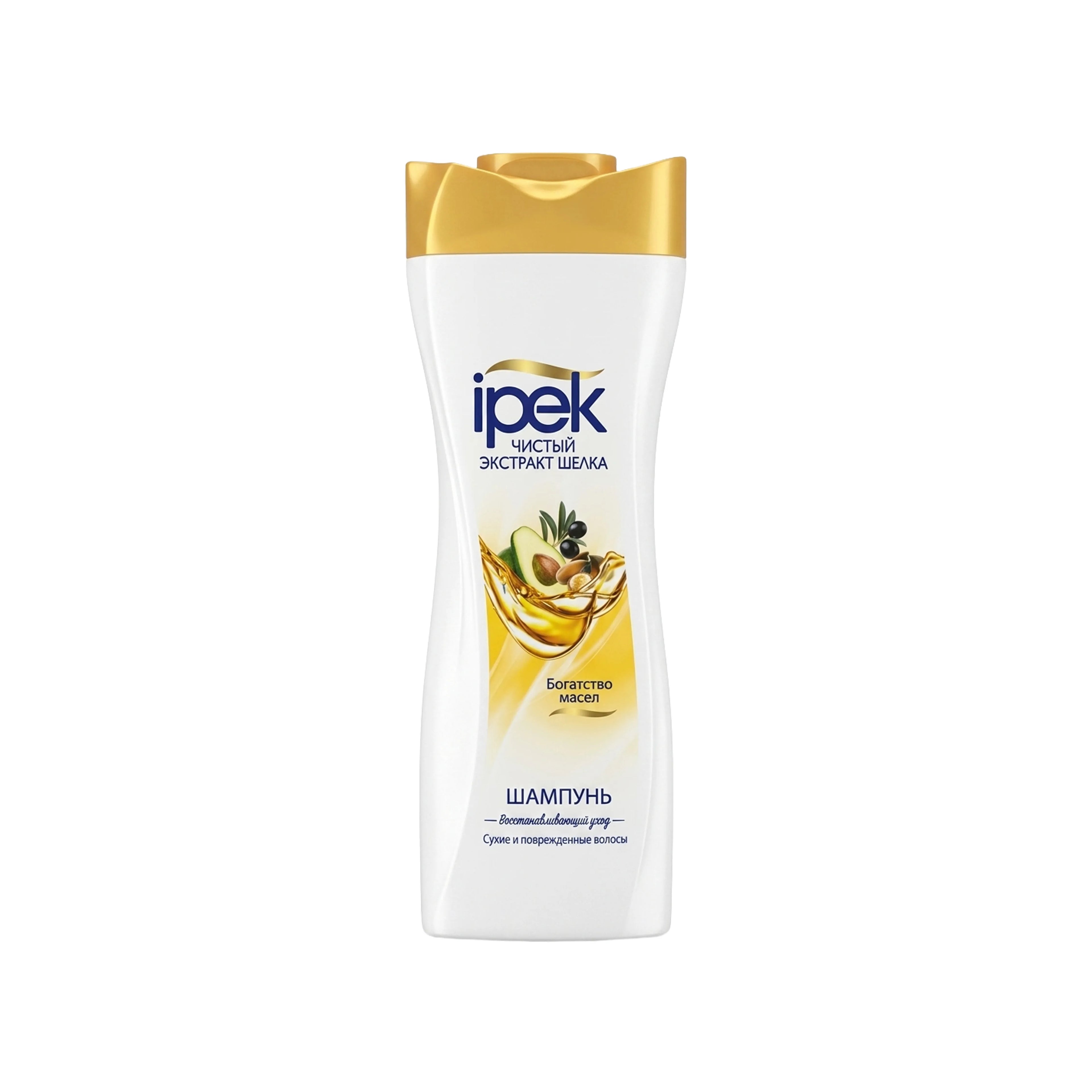 Saç şampunu  İpek, Quru və Zədələnmiş Saçlar üçün, 600 ml