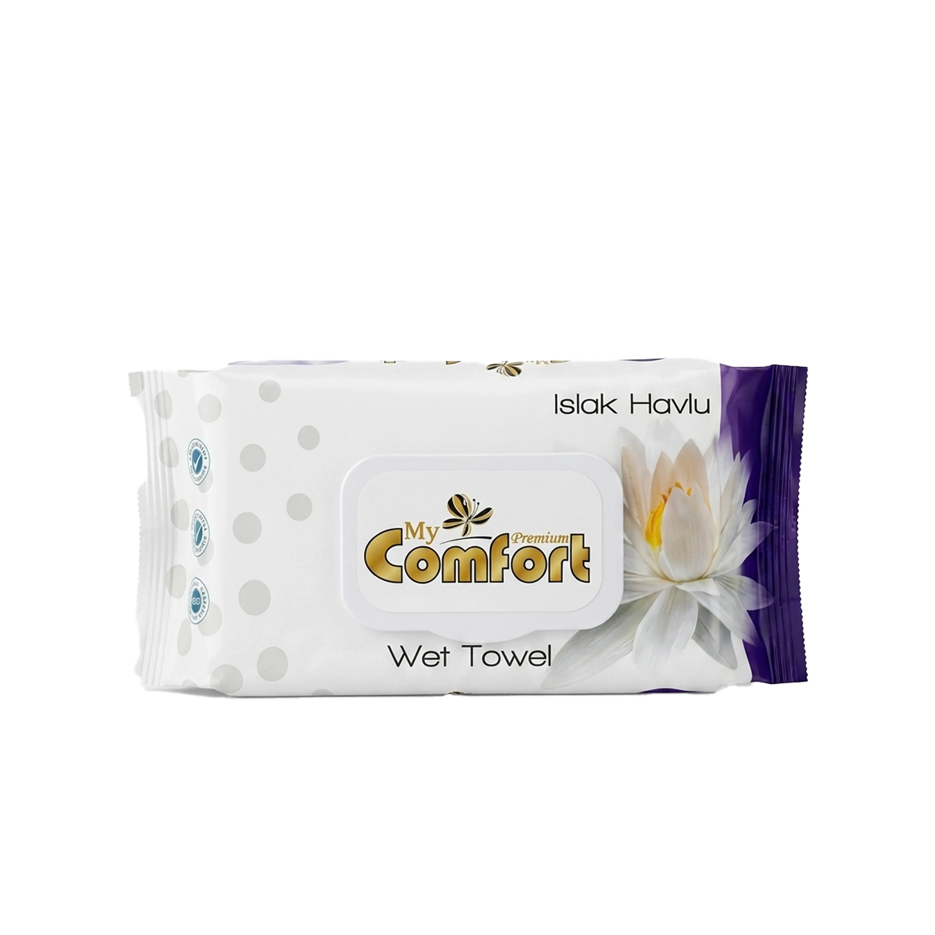 Nəm Salfet My Comfort Premium Islak Havlu, 90 ədəd