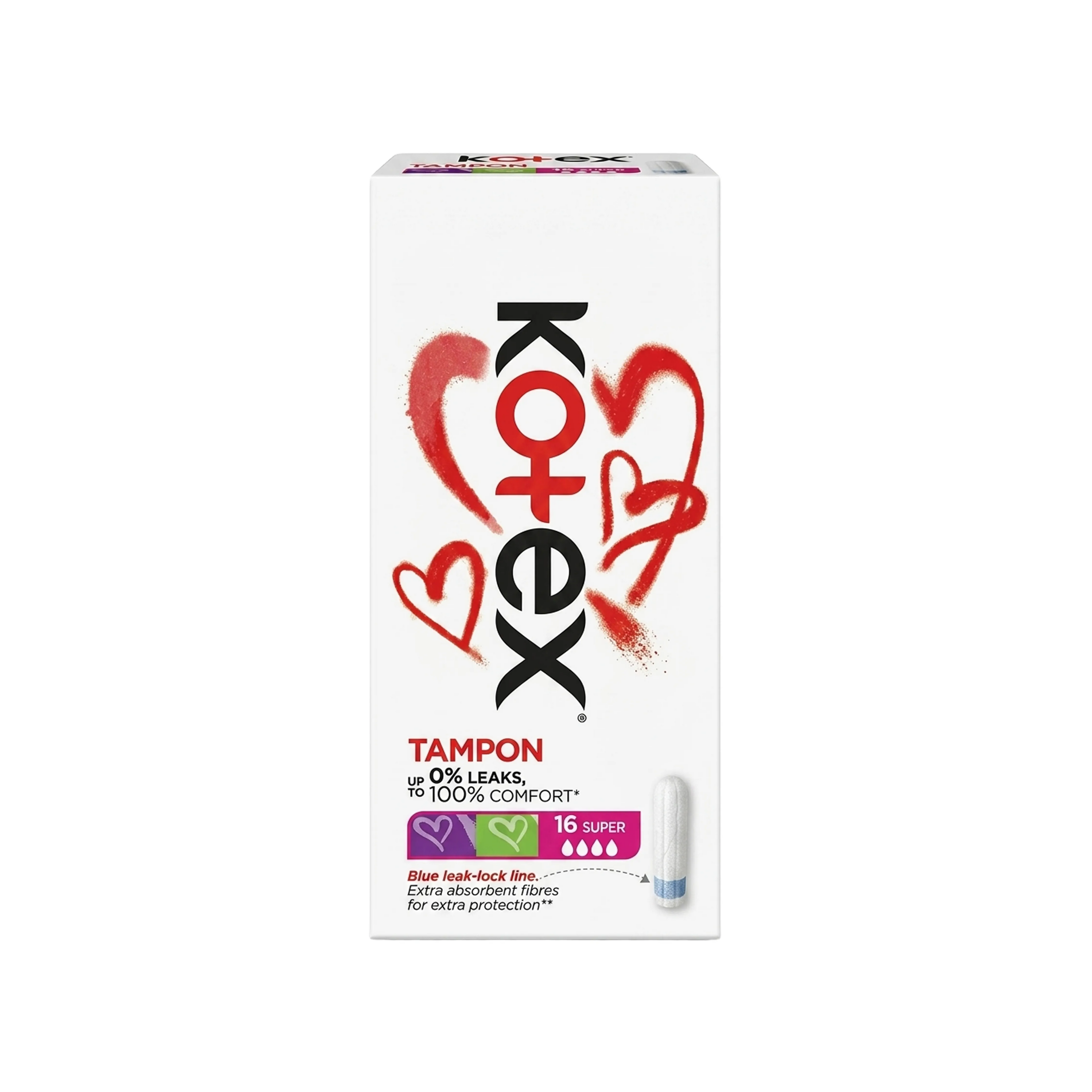 Tampon Kotex Super, 16 ədəd