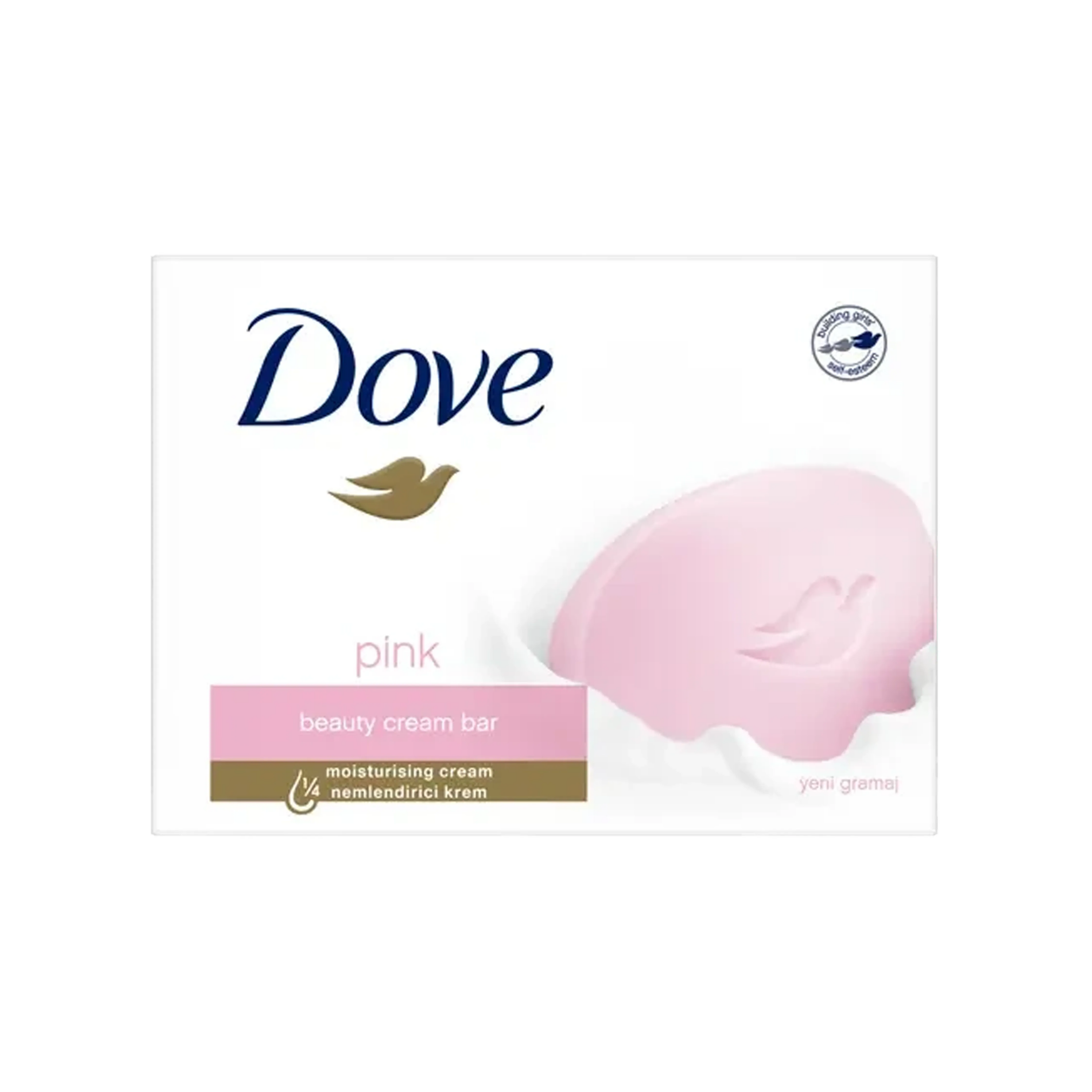Sabun Dove Cream Bar Beauty Pink, 90 q