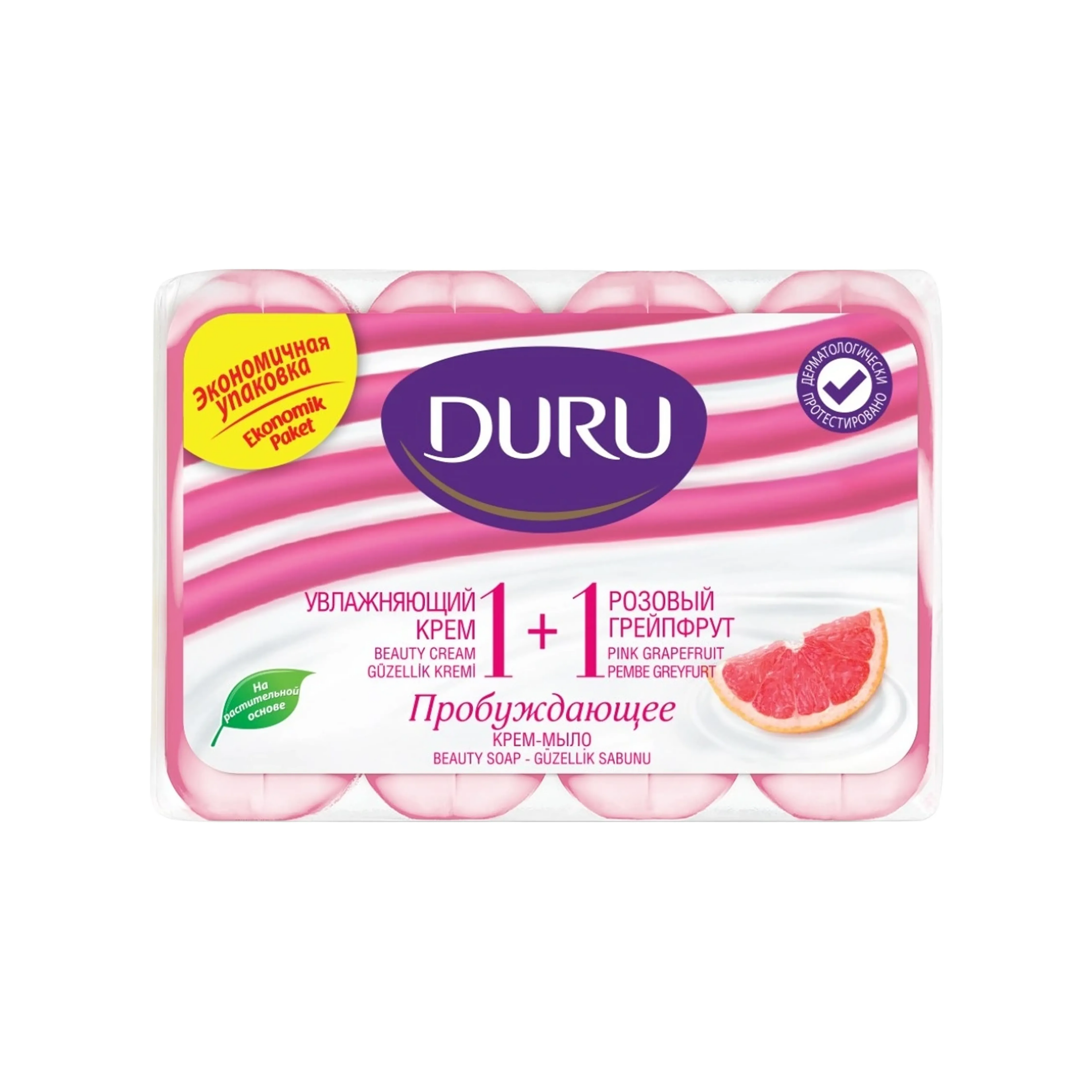 Sabunu DURU 4 ədəd x 80 q Qreypfrut ətri, 320 q