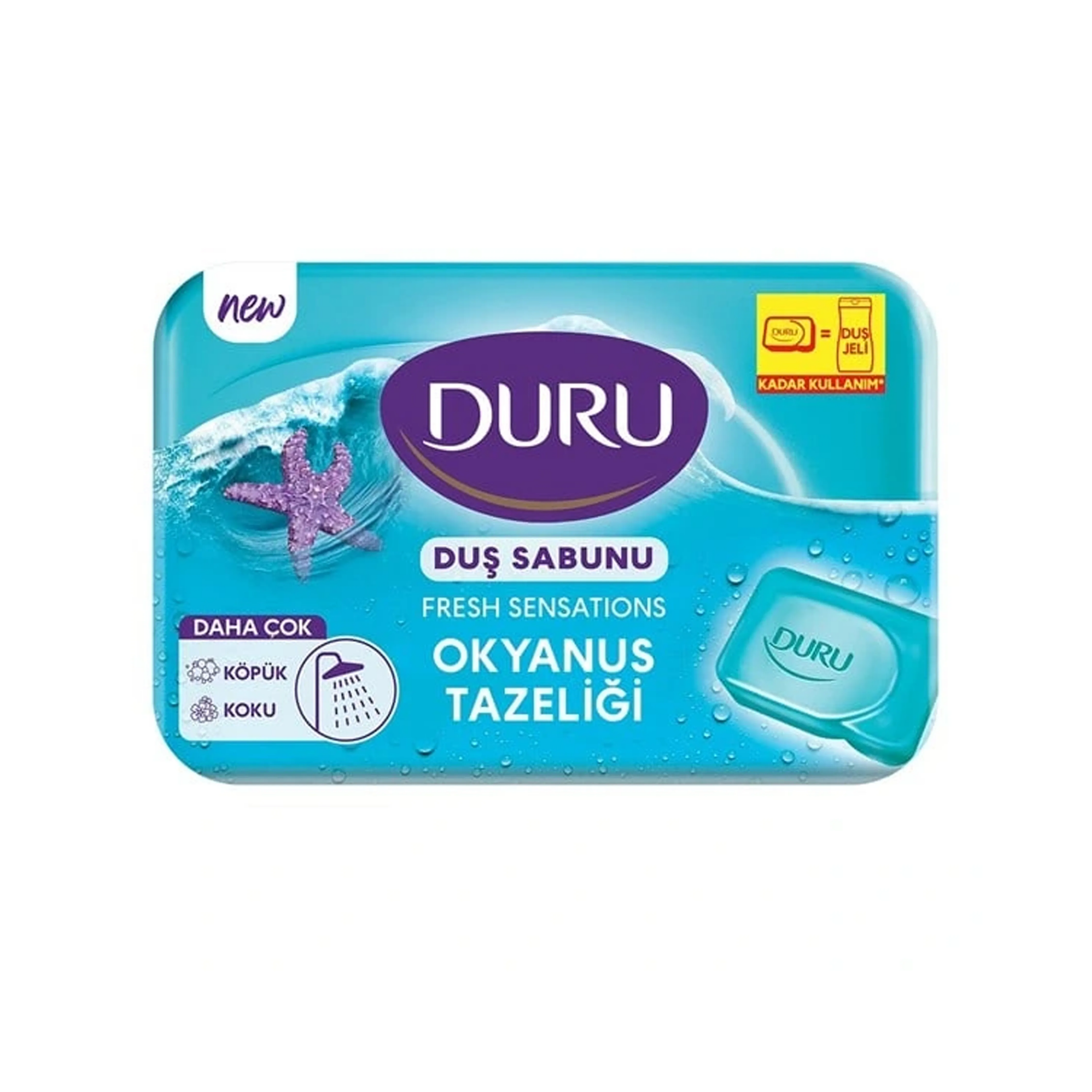 Sabun DURU Fresh Sensations Okean Mehi, 150 q