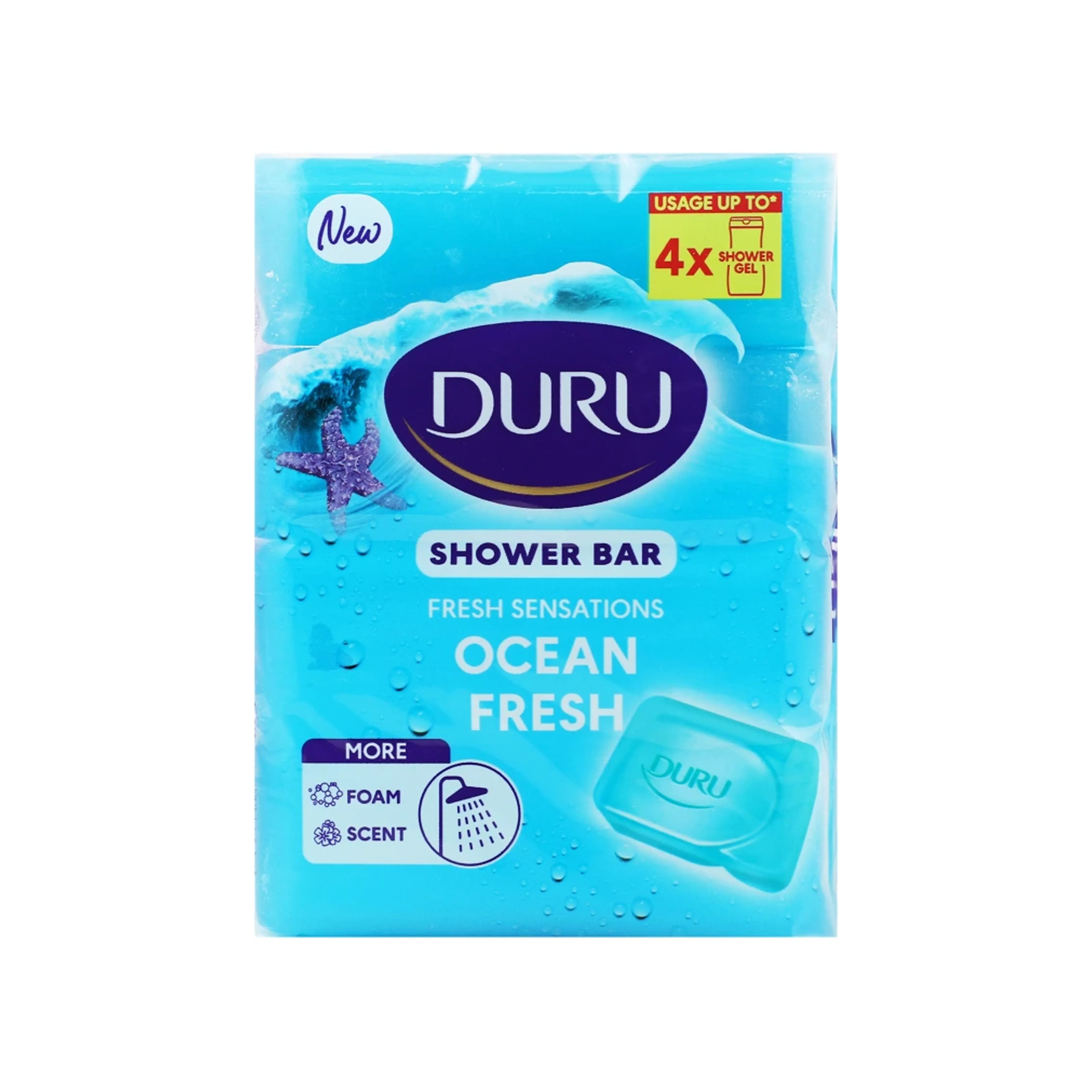 Sabun DURU Fresh Sensations Okean Təravəti, 4×150 q