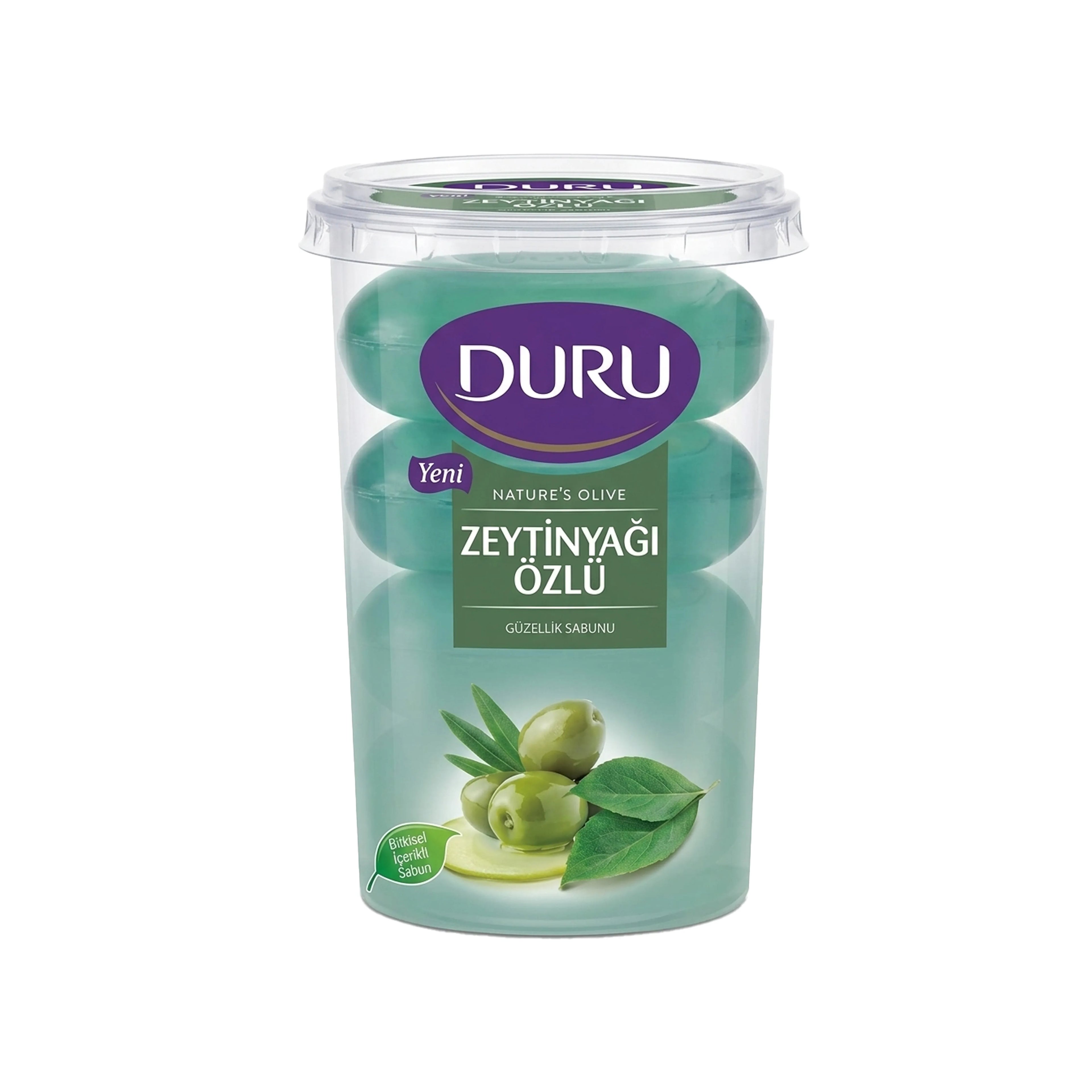 Sabun DURU Nature's Olive Zeytun Yağı, 4×100 q
