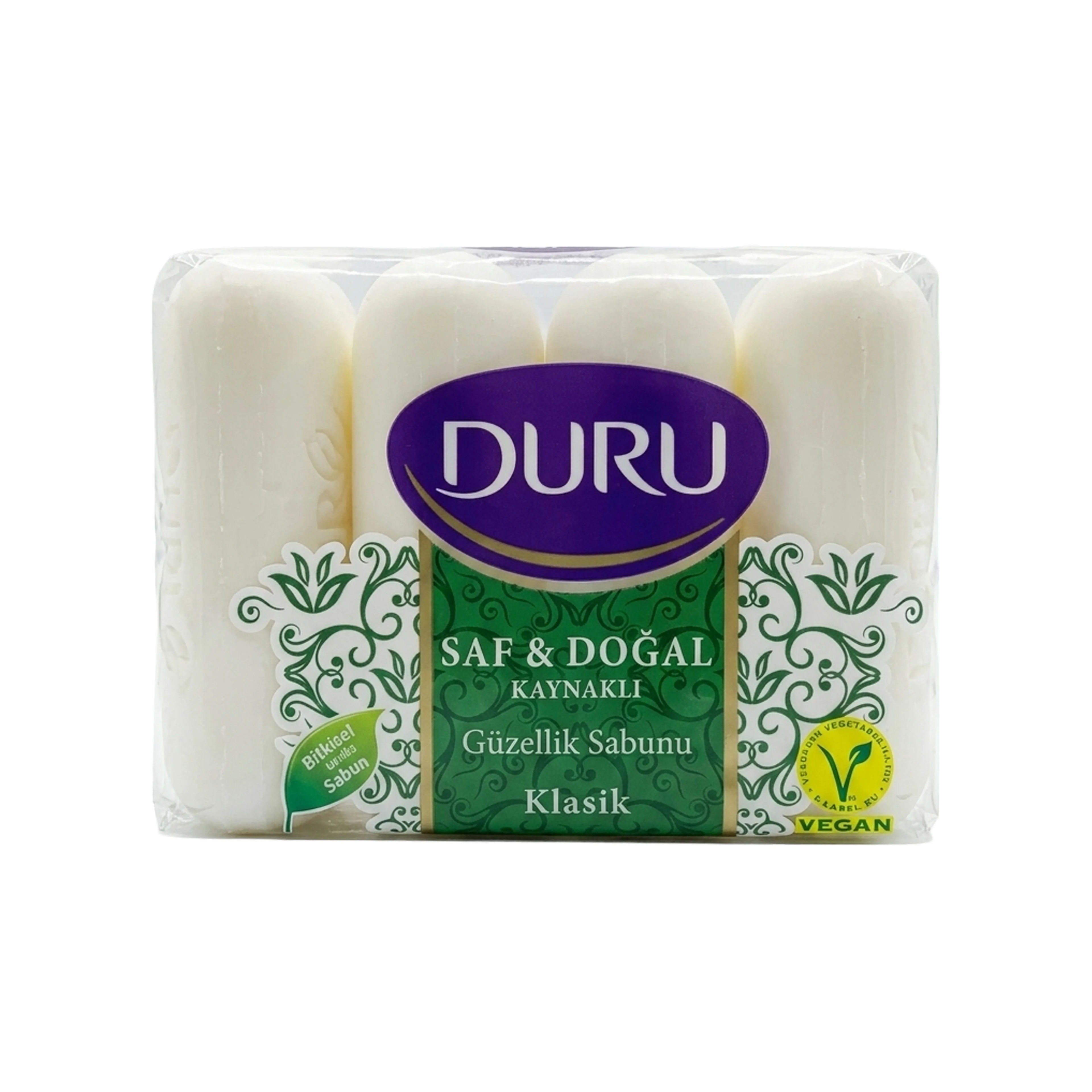 Sabun DURU Pure & Natural Klasik, 4x70 q