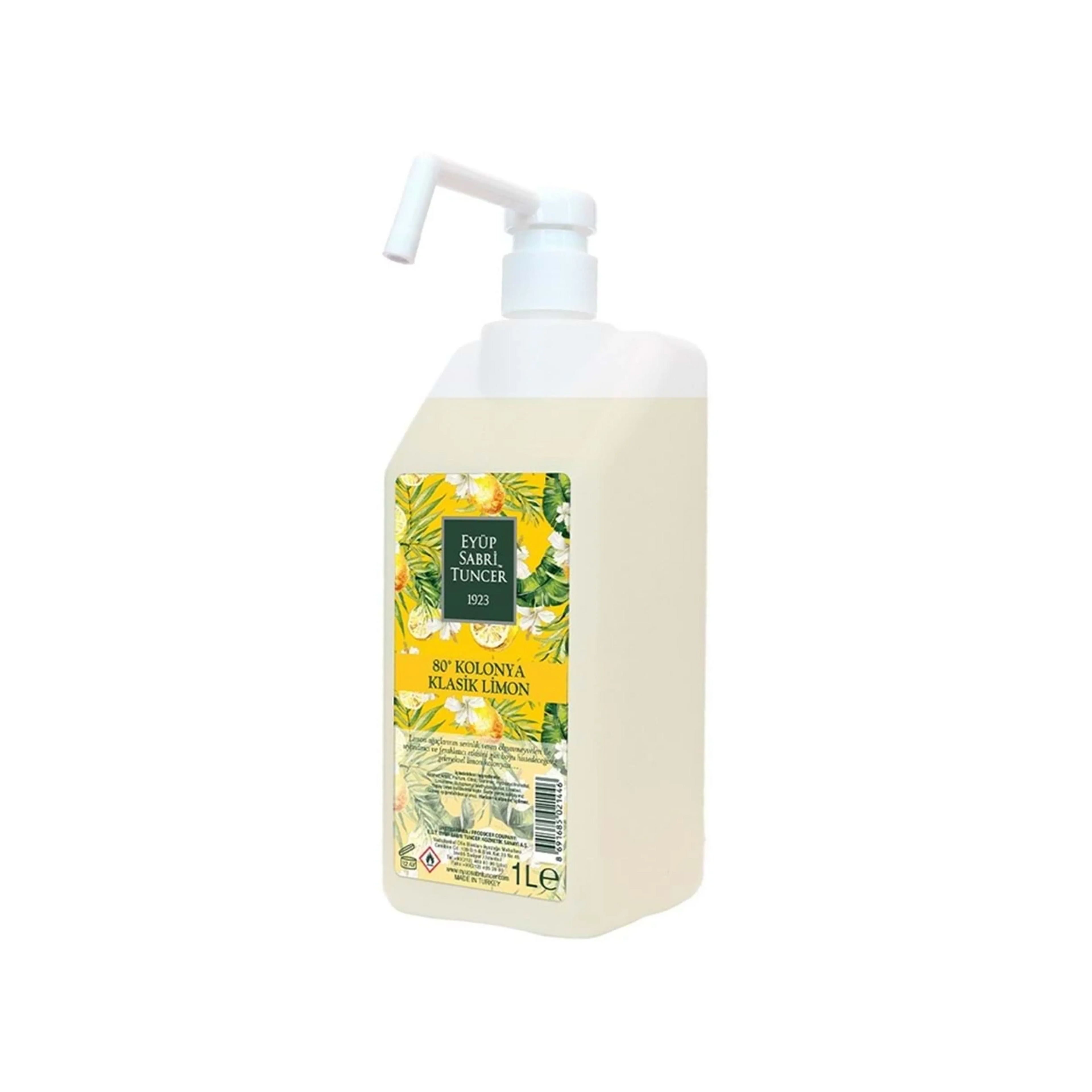 Kolonya Eyüp Sabri Tuncer Classic Limon, 1 L