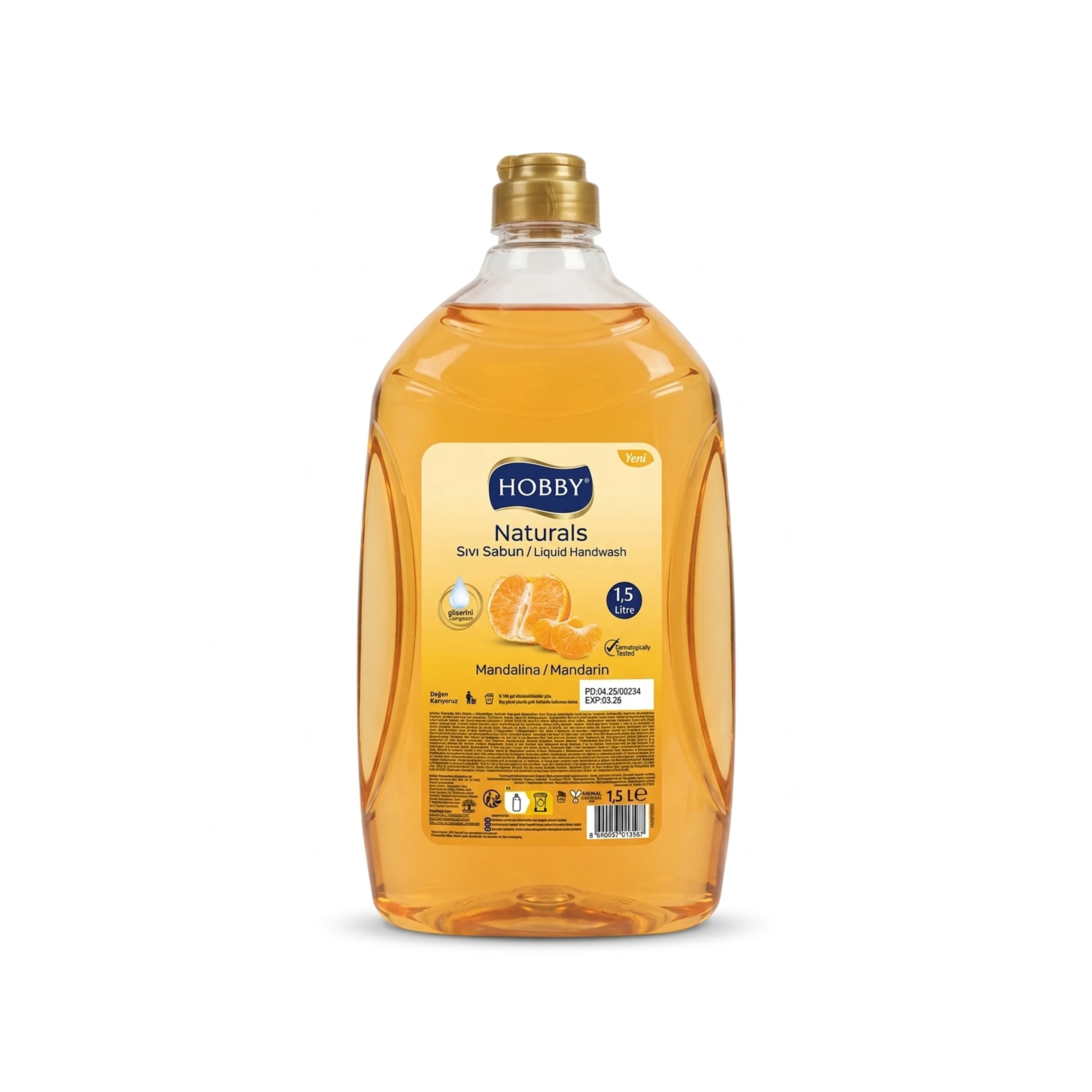 Maye sabun Hobby Naturals Mandalin, 1,5 L