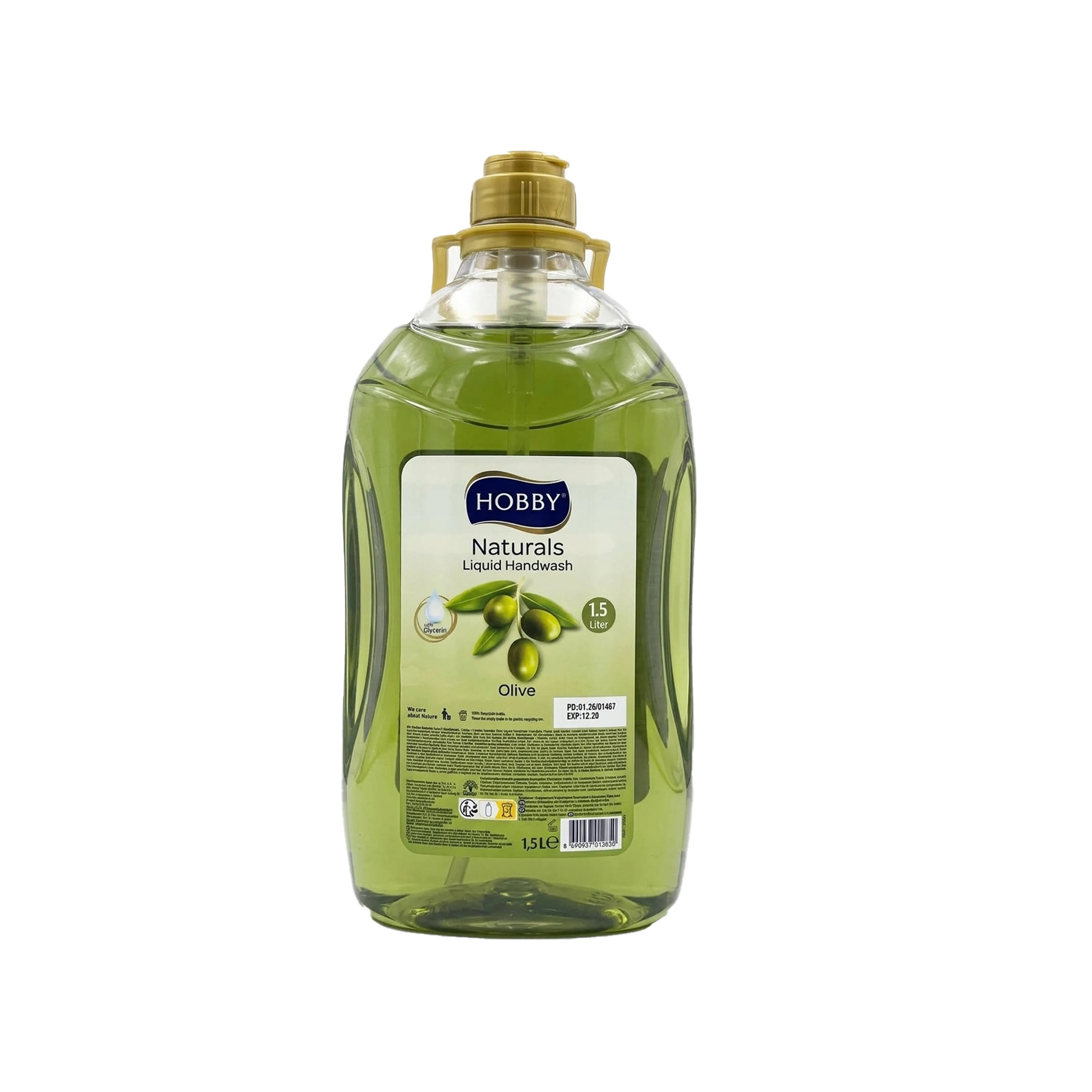 Maye sabun Hobby Naturals Olive, 1,5 L
