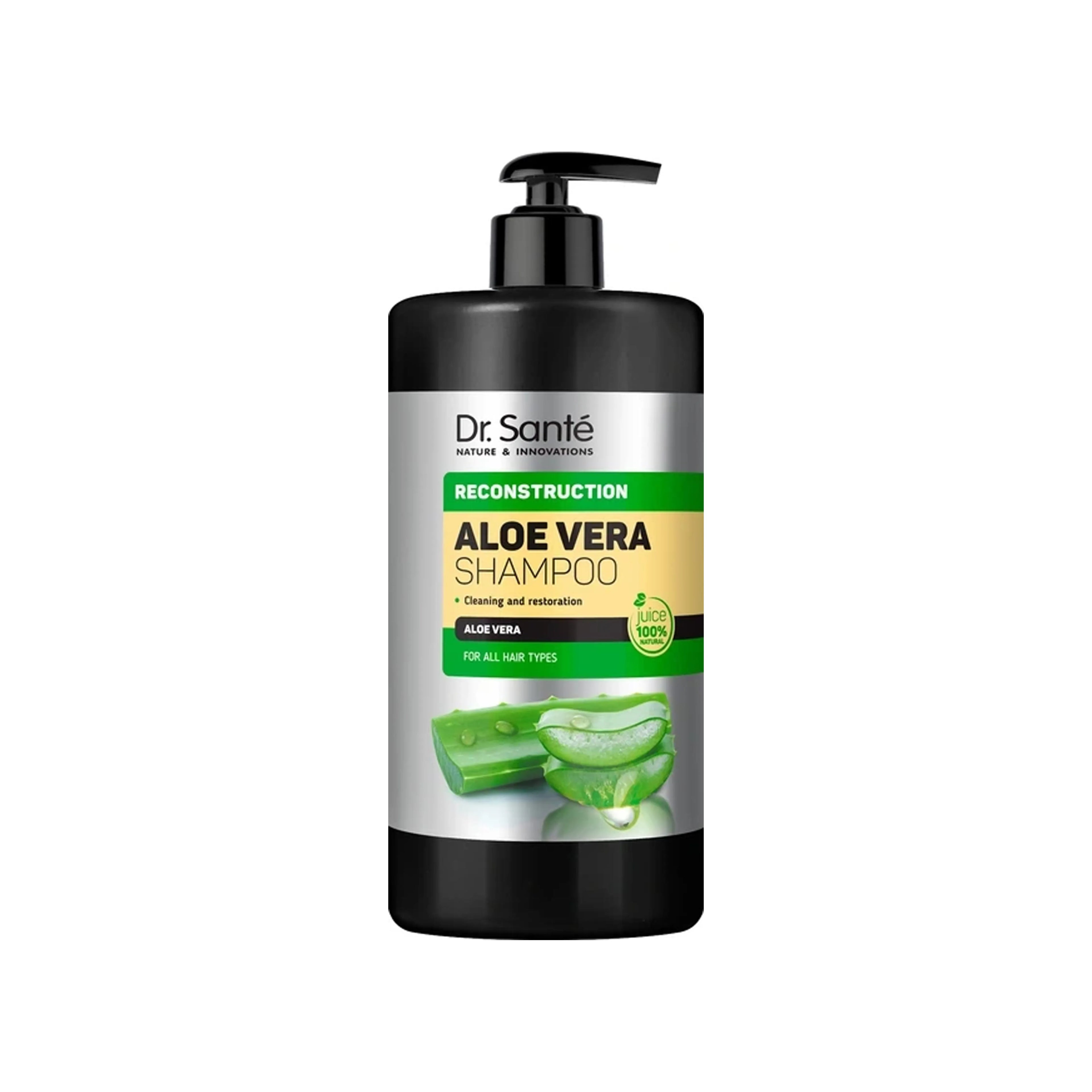 Şampun Dr.Sante Aloe Vera, Bütün Saç Tipləri üçün, 1 L
