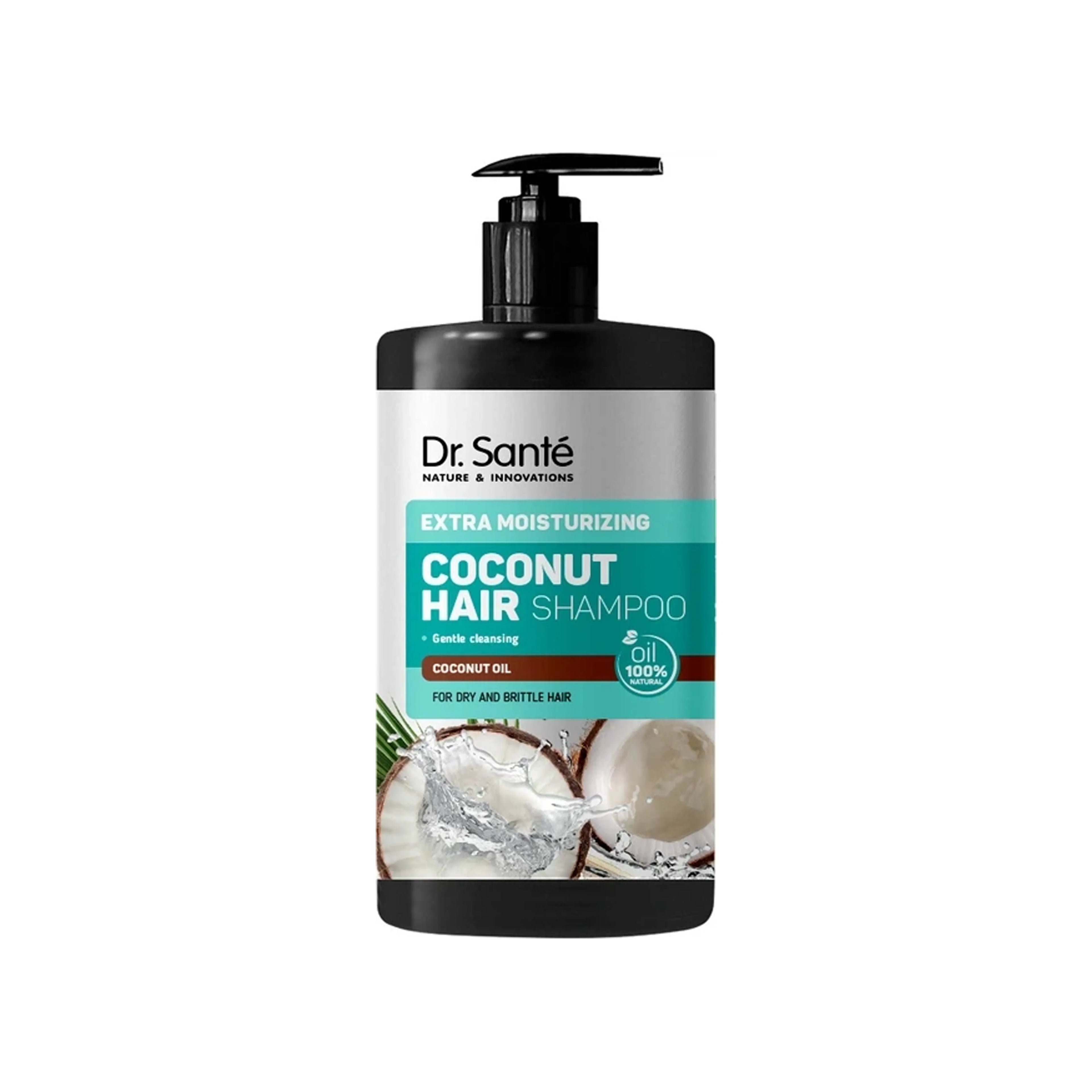 Şampun Dr.Sante Coconut Hair, Quru və Kövrək Saçlar üçün, 1 L