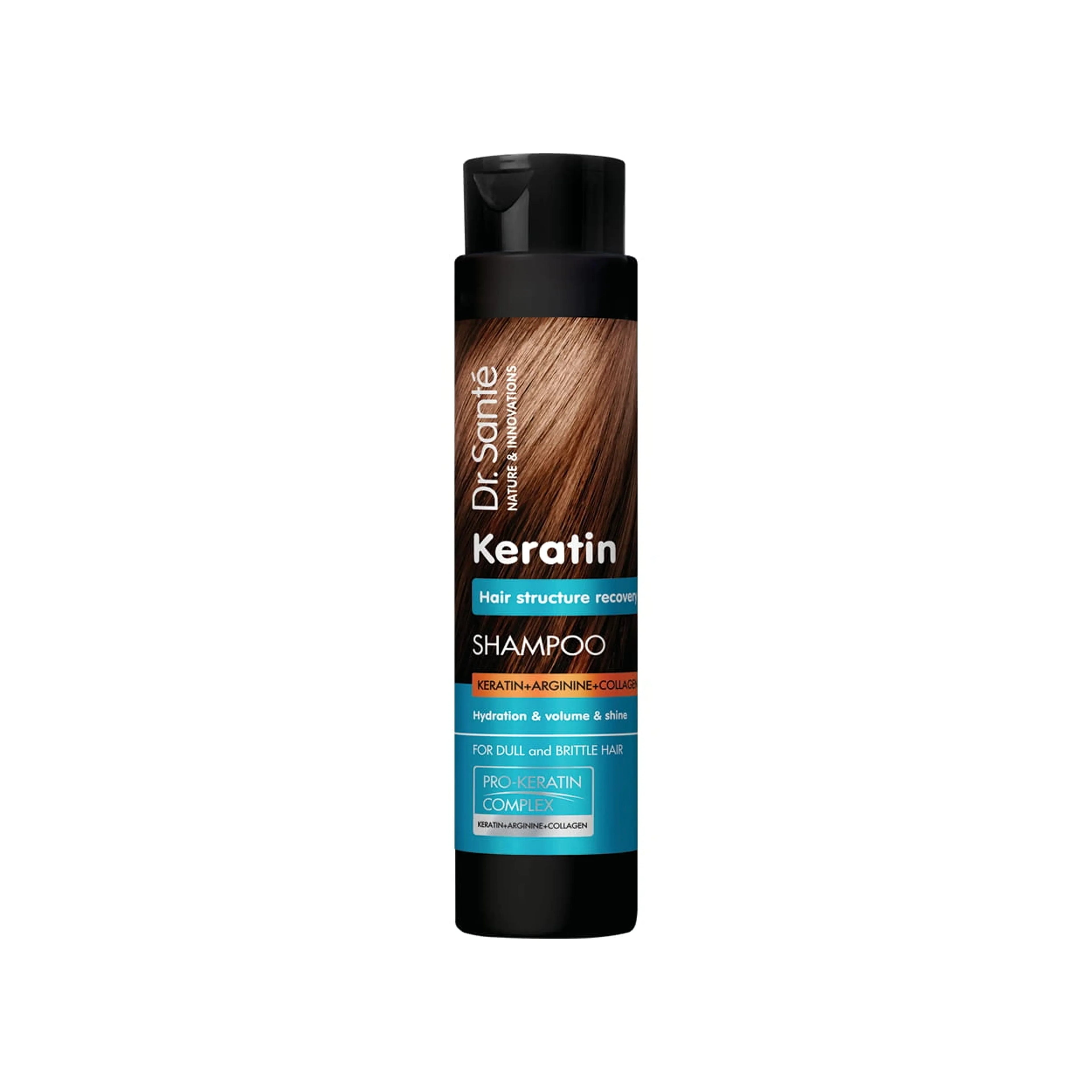 Şampun Dr.Sante Keratin, Zədələnmiş Saçlar üçün, 400 ml