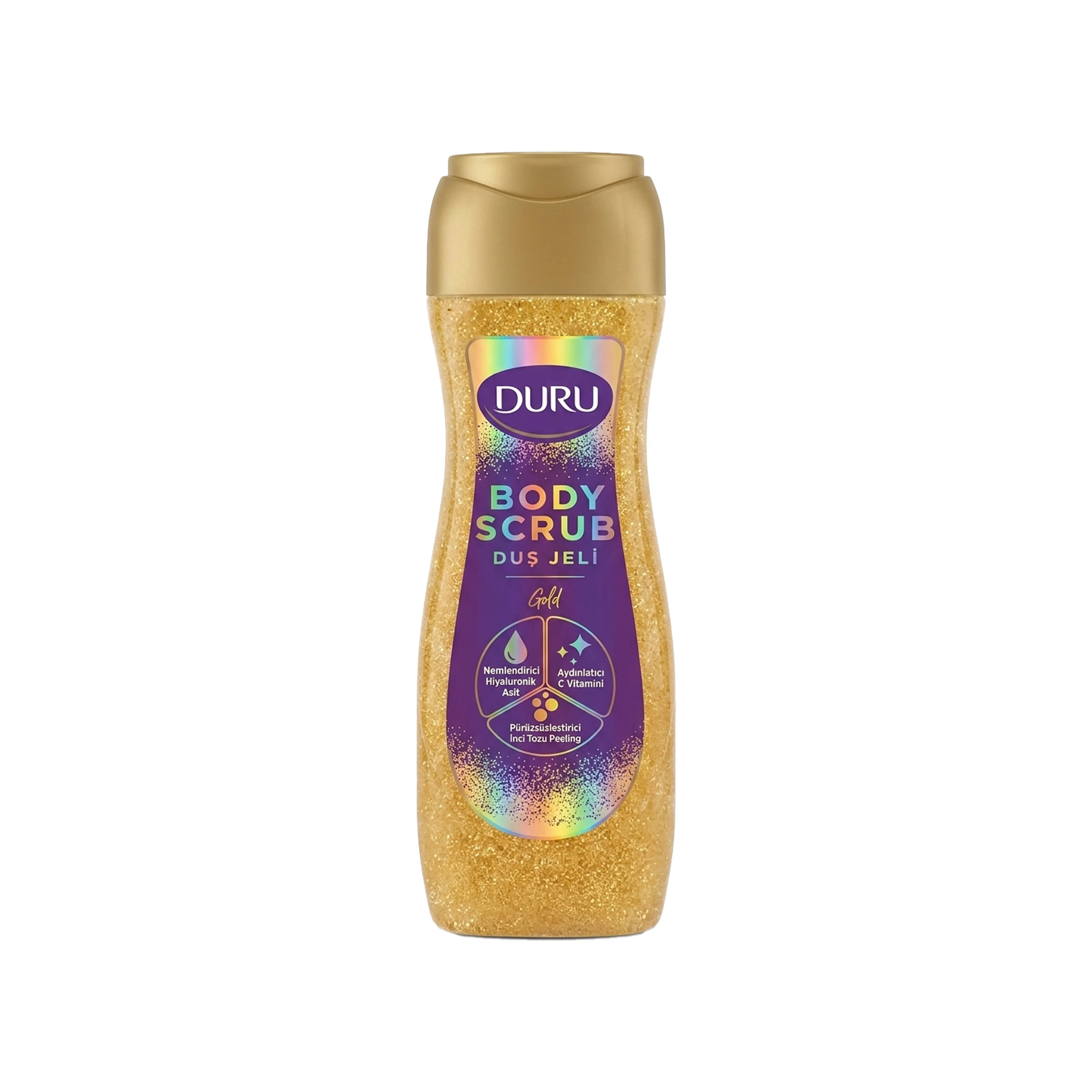 Duş geli-skrabı Duru Gold, 450 ml