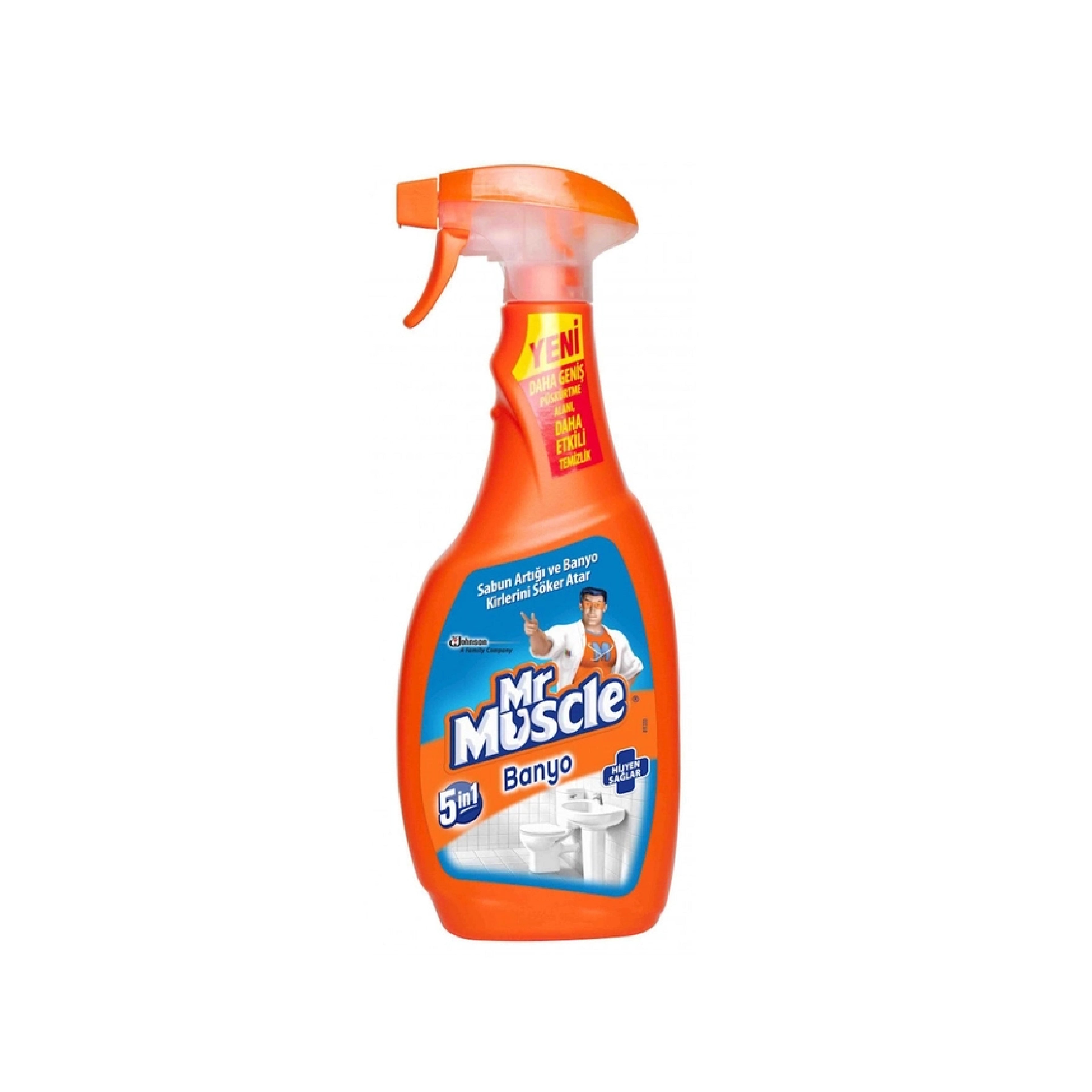 Hamam və tualet üçün təmizləyici sprey Mr Muscle, 750 ml