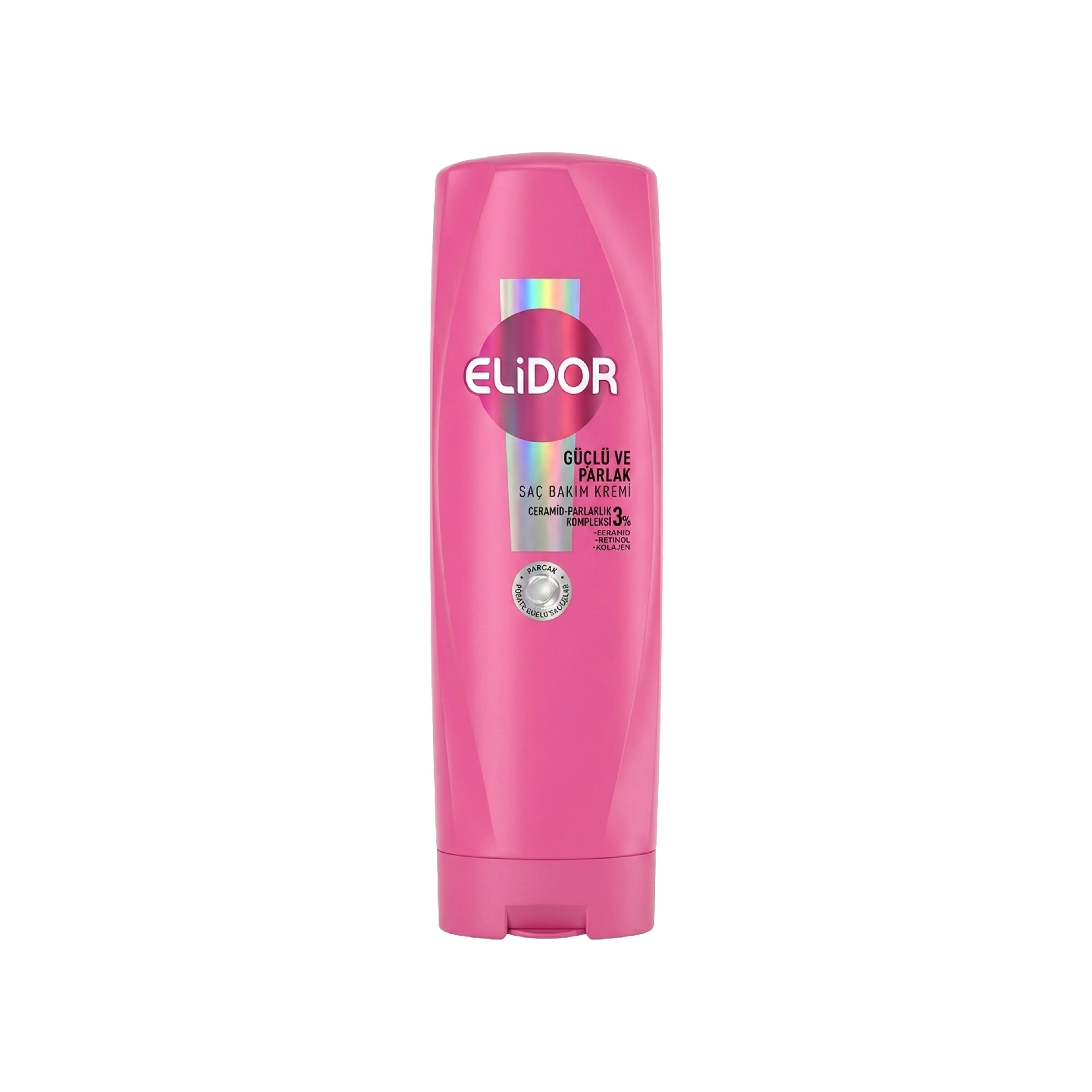 Saç balzamı Elidor Güclü və Parlaq, 350 ml
