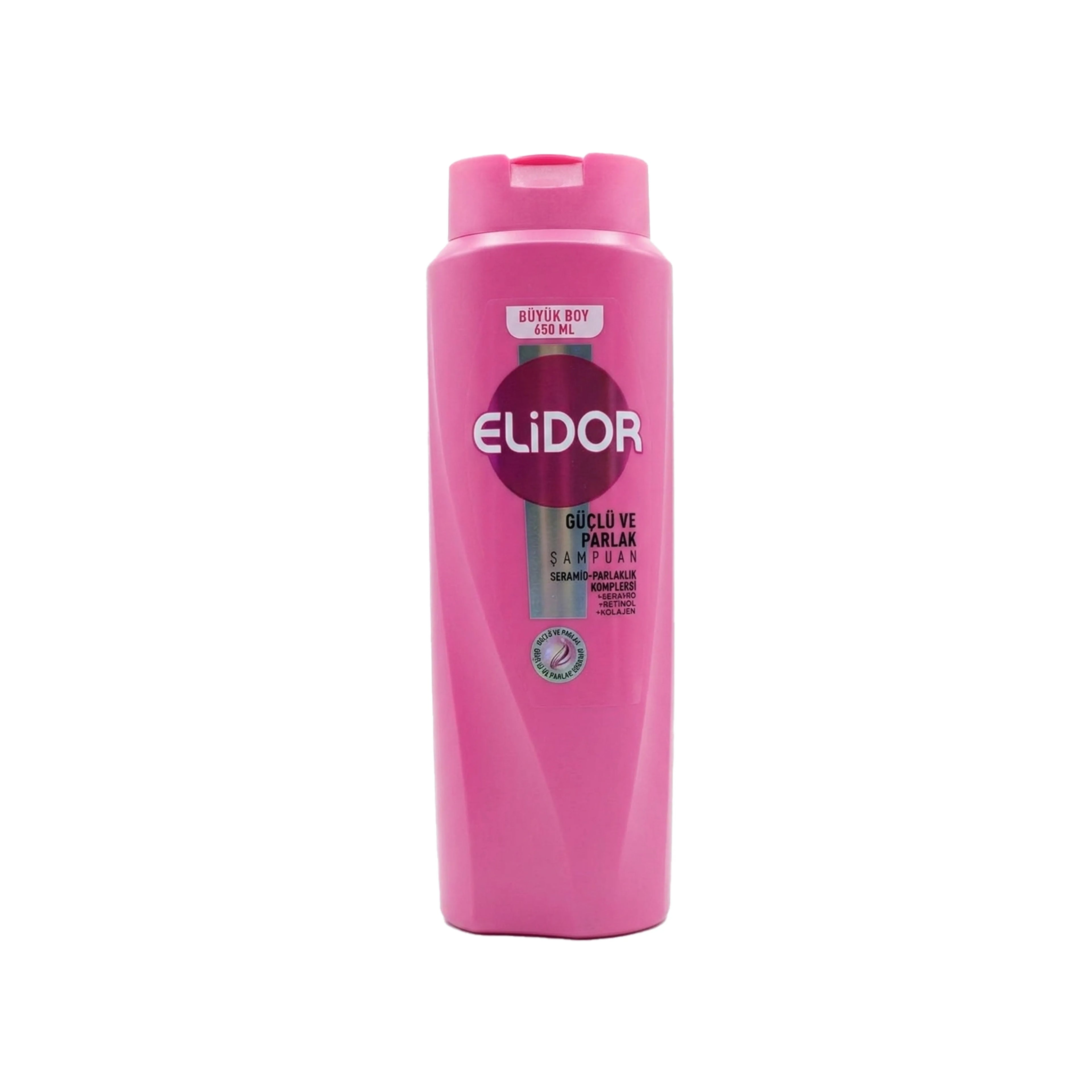 Şampun Elidor Güclü ve Parlak, 650 ml, Zəif Saçlar üçün