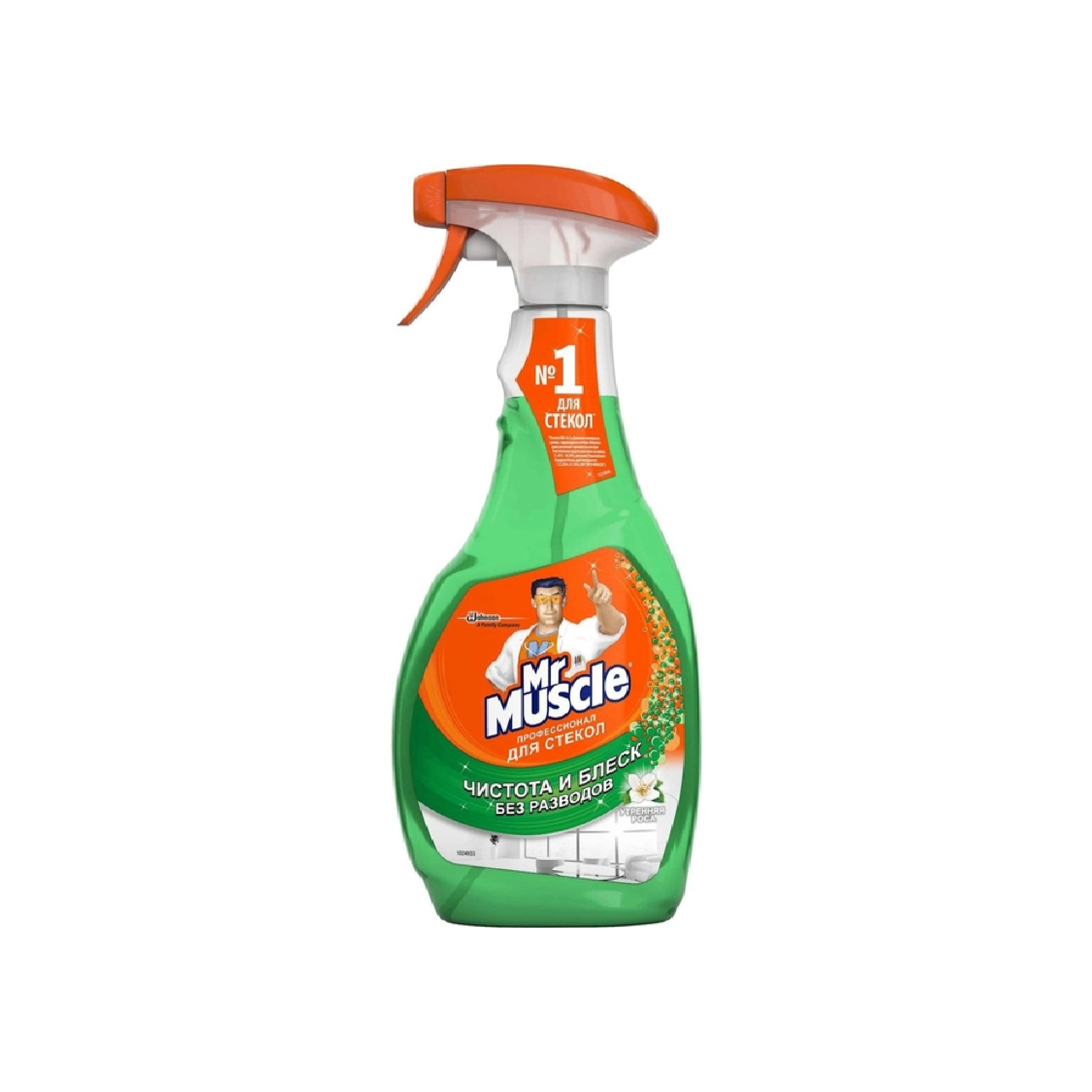 Спрей Mr Muscle для стекол, зеленый, 500 мл