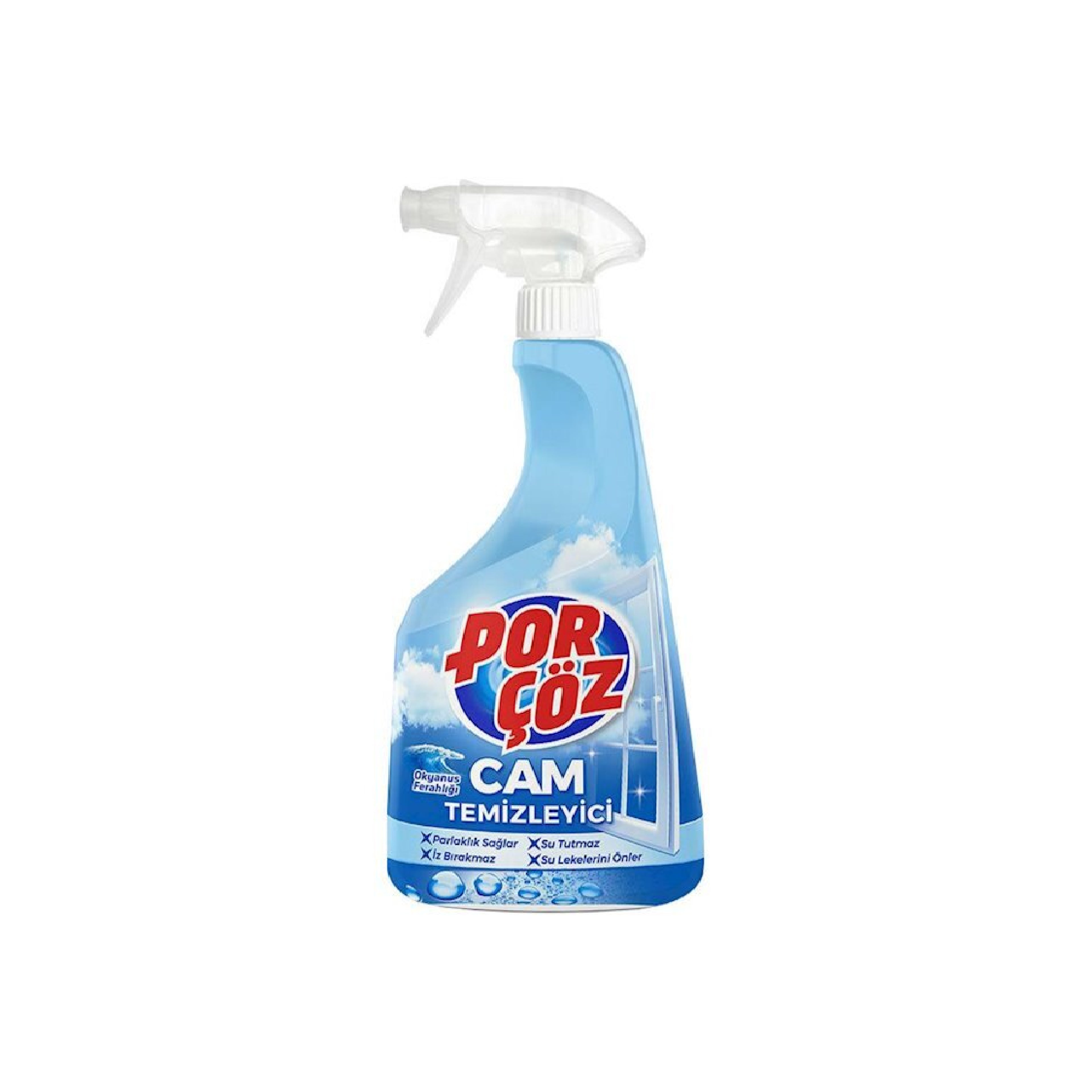 Şüşə və pəncərə təmizləyicisi Porçöz sprey, 500 ml