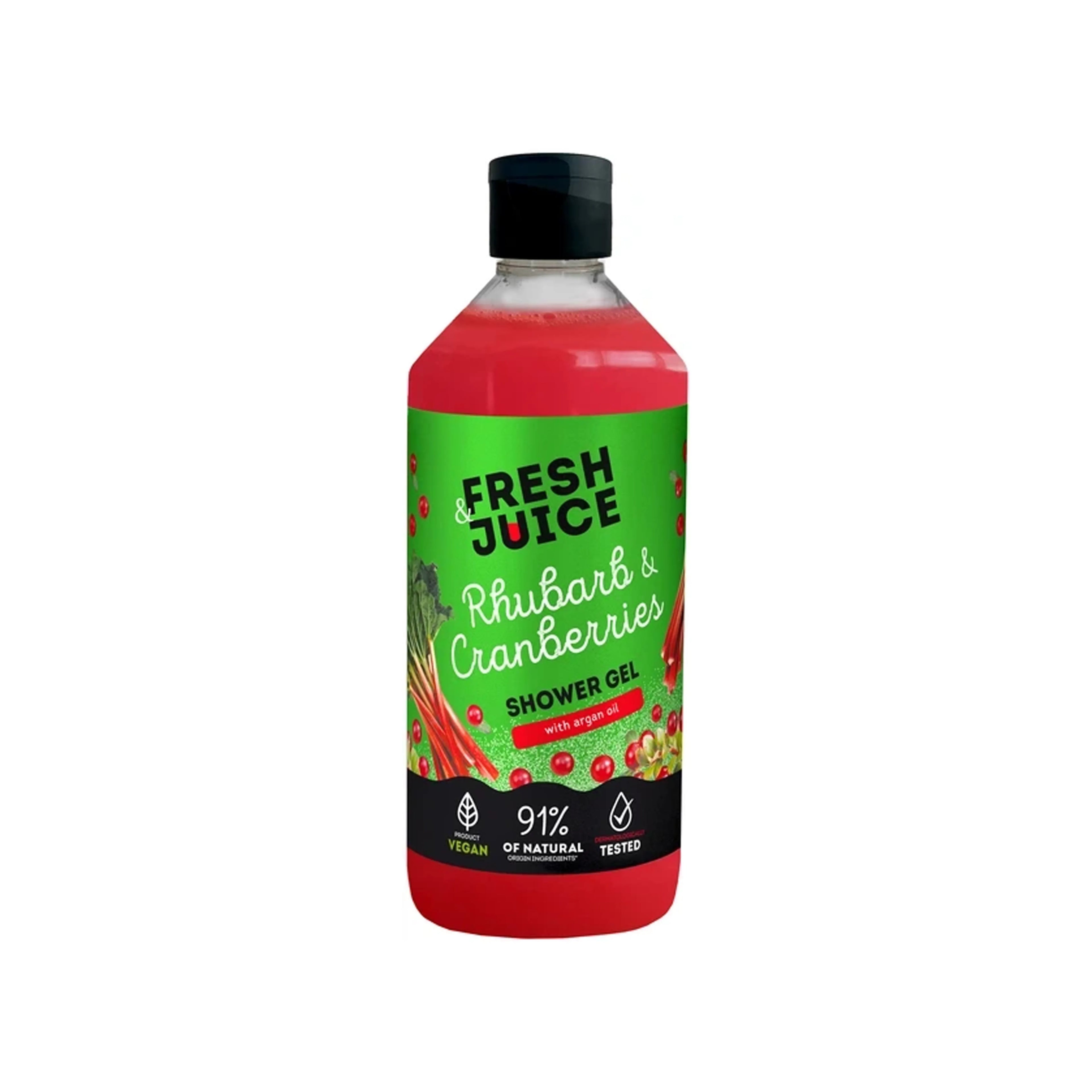 Duş geli Fresh Juice Rhubarb & Cranberries, 473 ml