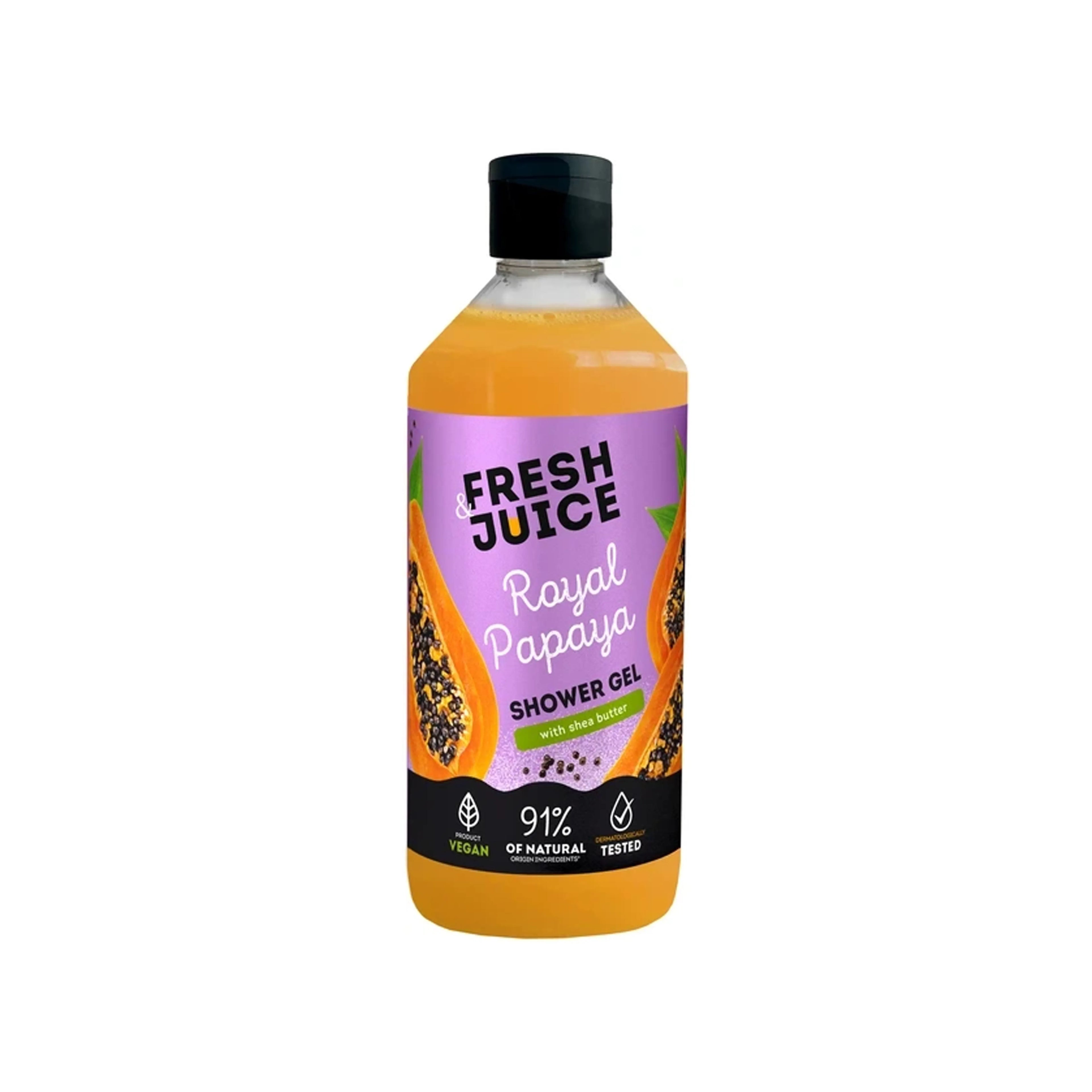 Duş geli Fresh Juice Royal Papaya, 473 ml