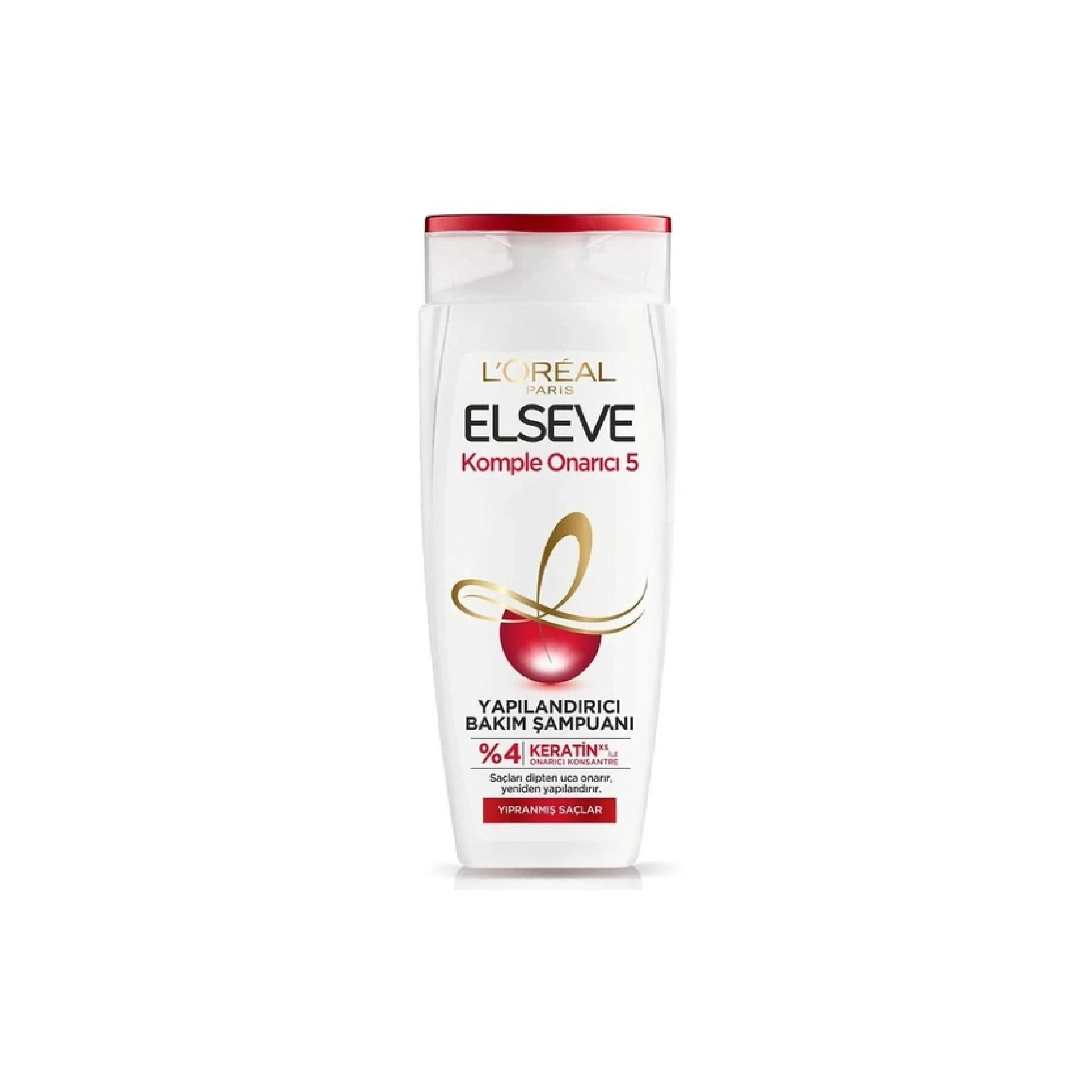 LOreal Paris Elseve Komple Onarıcı 5 yenidən qururucu baxım şampun, 300 ml