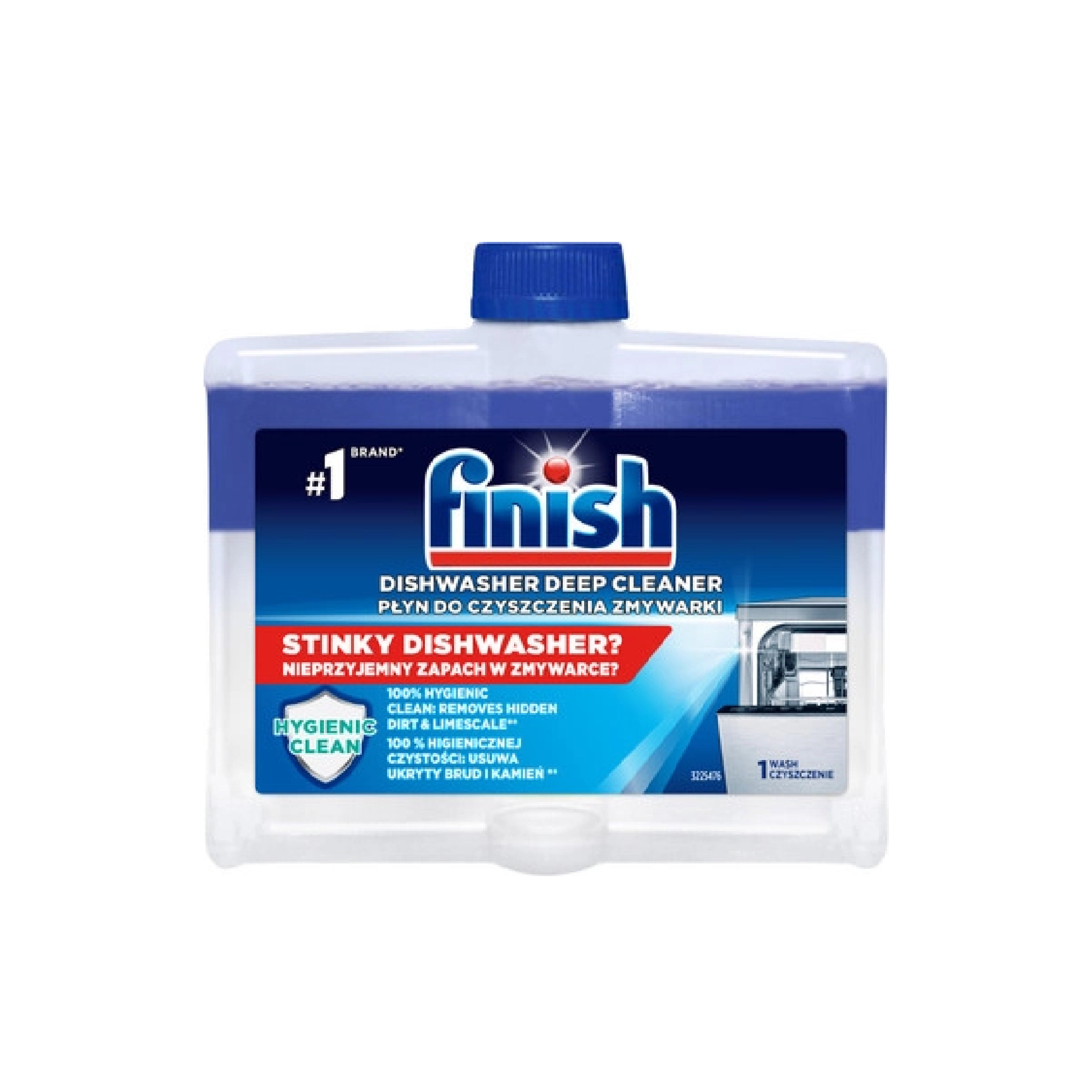 Qabyuyan maşın üçün təmizləyici vasitə Finish, 250 ml