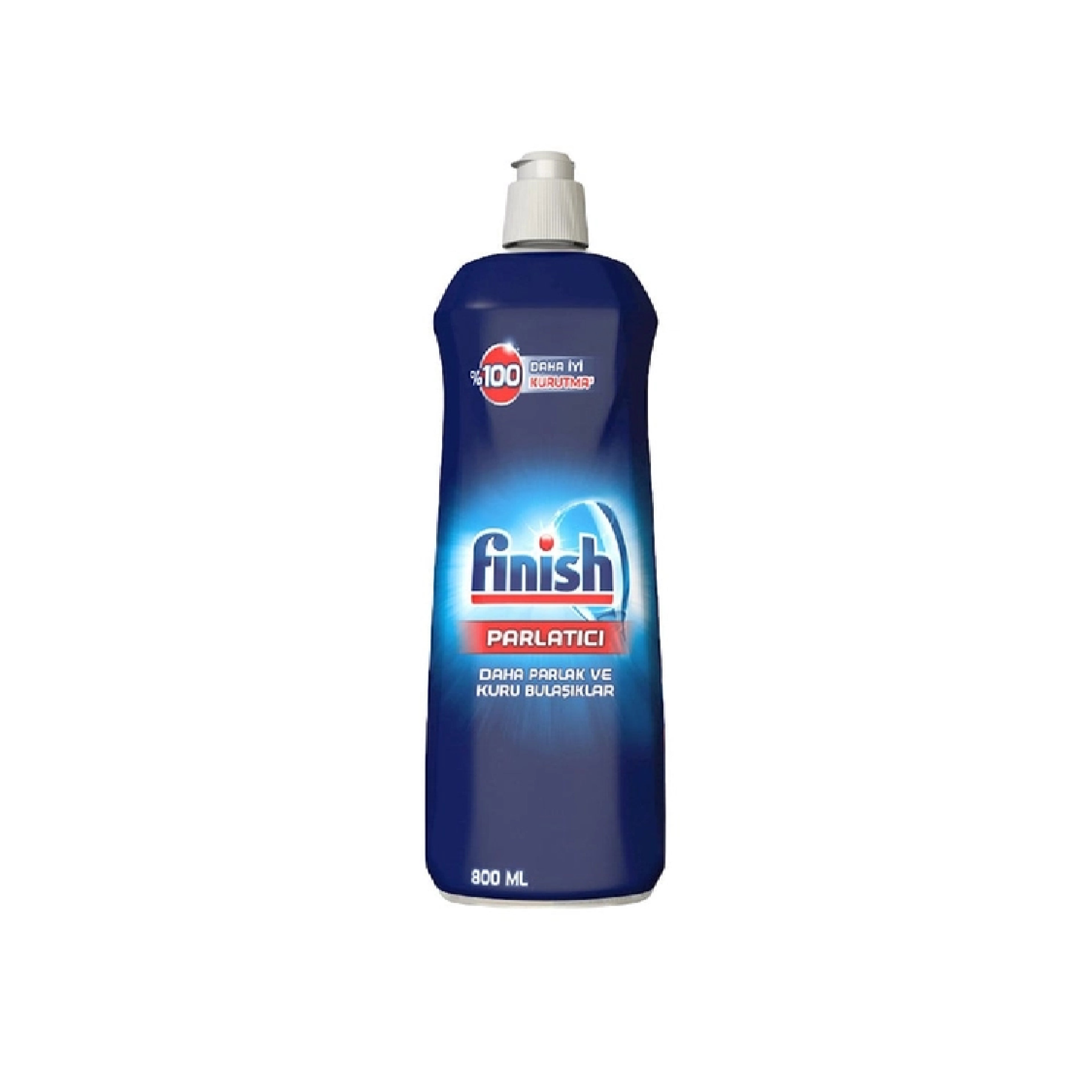 Qabyuyan maşın üçün parladıcı Finish, 800 ml