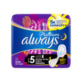 Gecəlik Ultra Gigiyenik Bez Always Platinum Ultra Night Extra, 5 əd, Qadınlar üçün