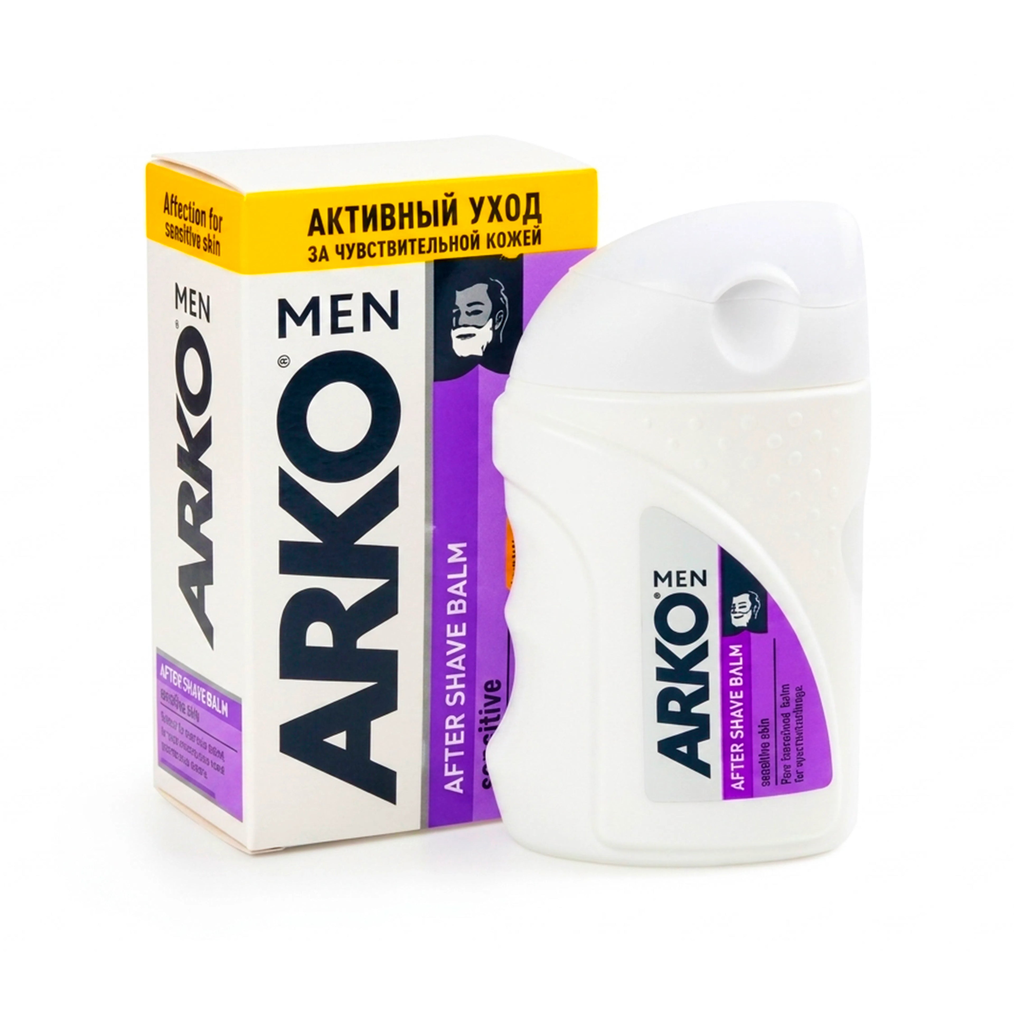 Təraşdan sonra balzam Arko Men Sensitive, 150 ml, kişilər üçün