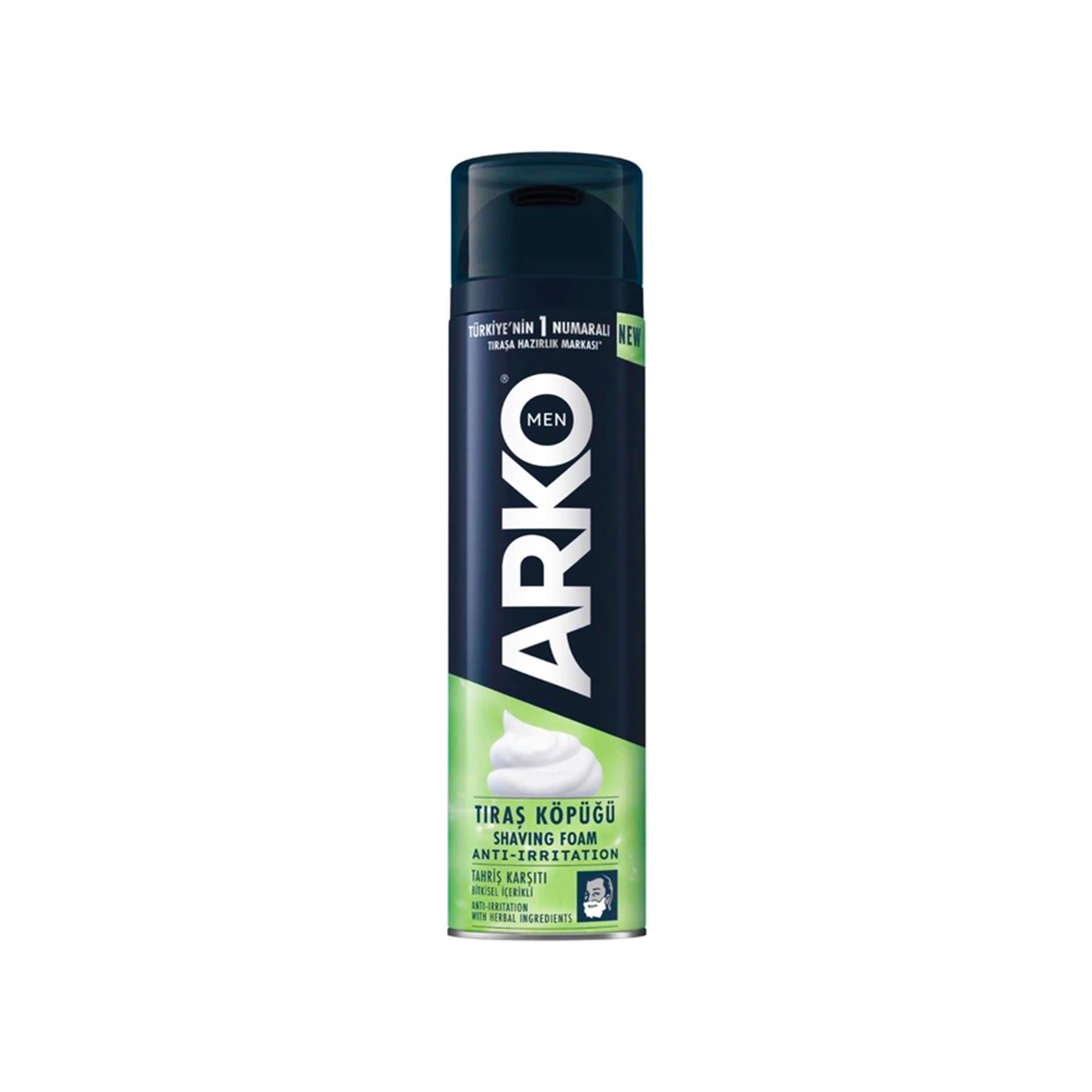 Təraş köpüyü Arko Men Anti-Irritation, 200 ml, kişilər üçün