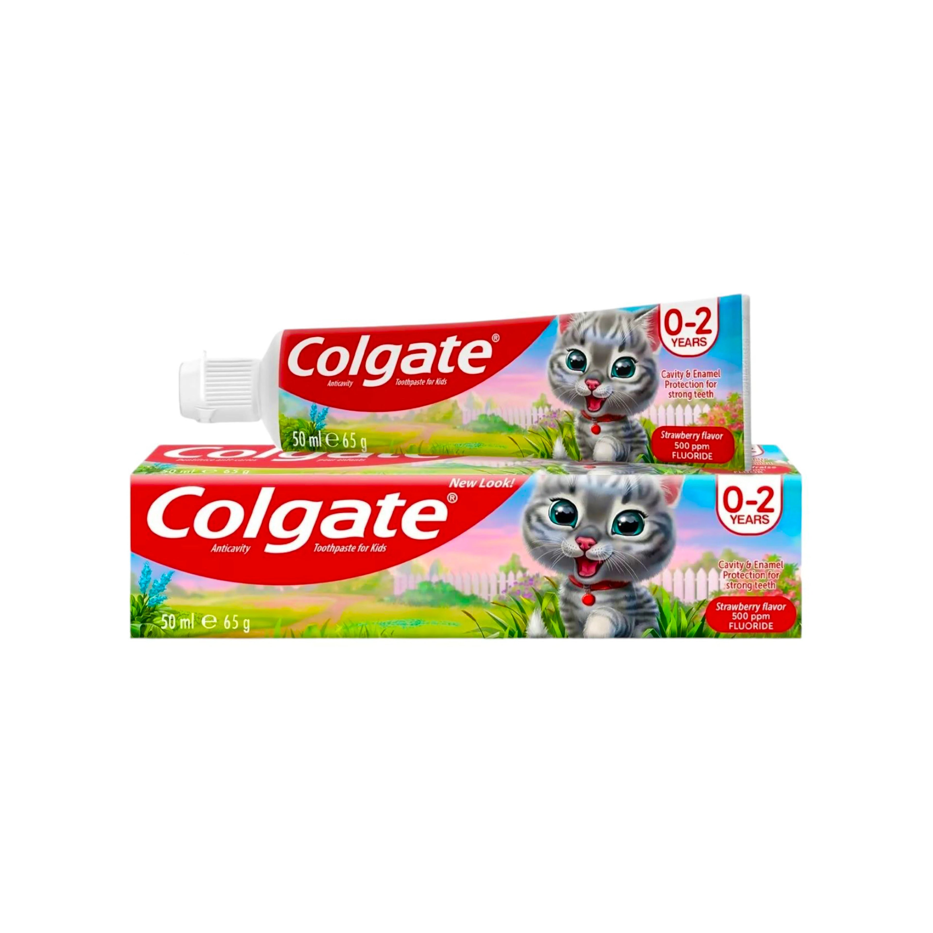 Ağız Qulluğu Colgate Kids Çiyələk Ətirli Uşaq Diş Məcunu, 50 ml, Uşaqlar üçün