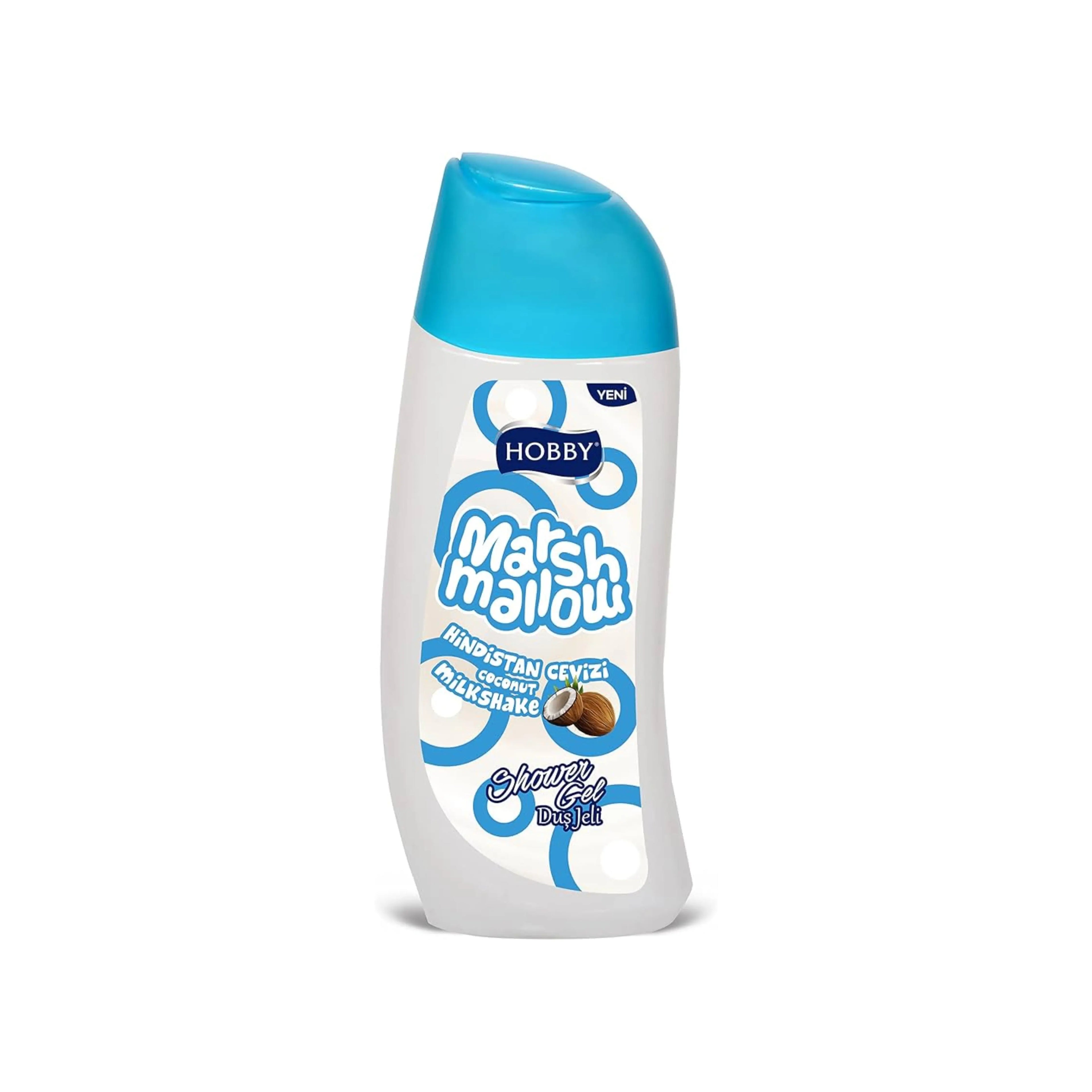 Duş üçün gel Hobby Marshmallow, 500 ml