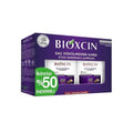 Saç tökülməsinə qarşı şampun Bioxcin Siyah Sarımsaklı, 2-li dəst (2 x 300 ml)