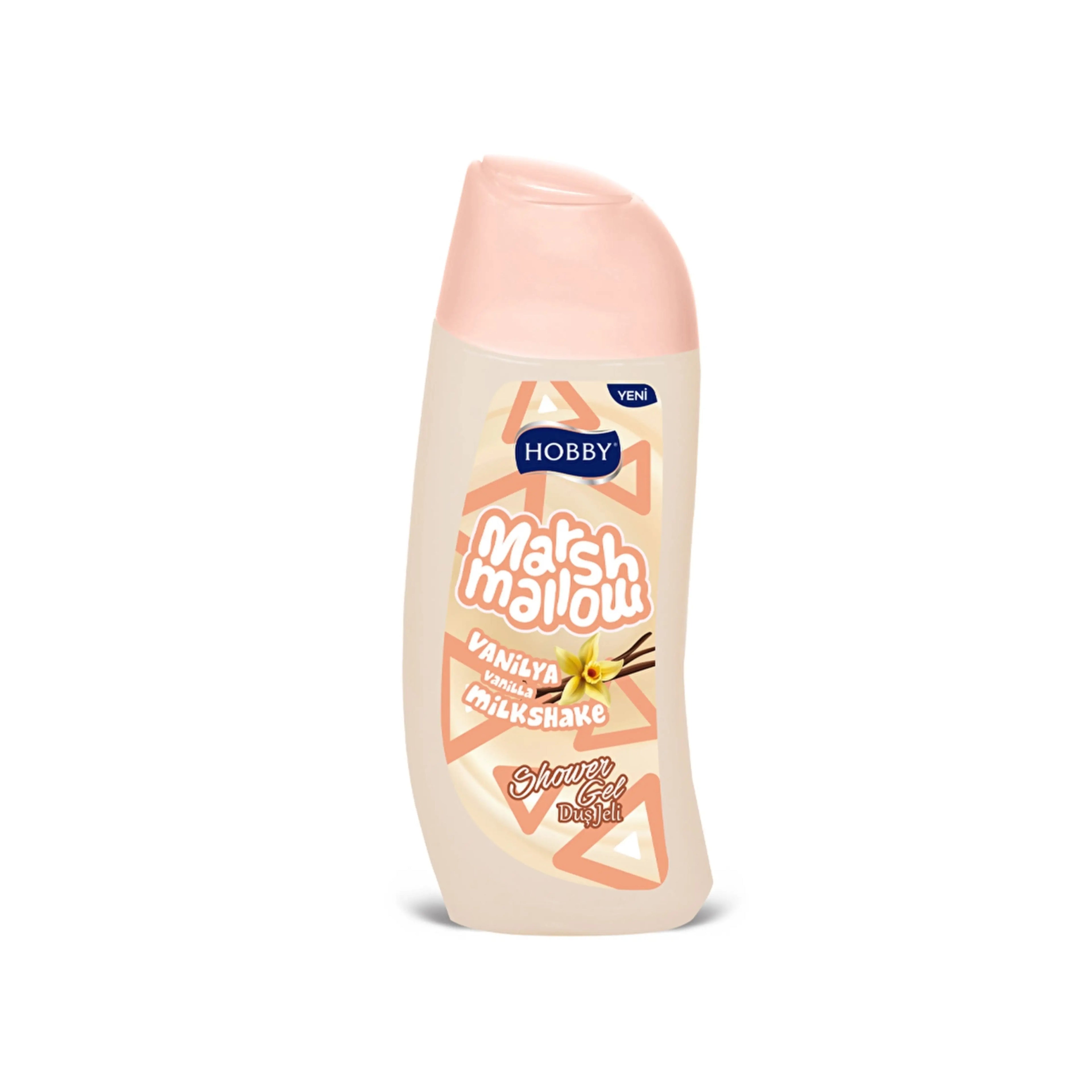 Duş üçün gel Hobby Marshmallow və Vanil Milkshake, 500 ml