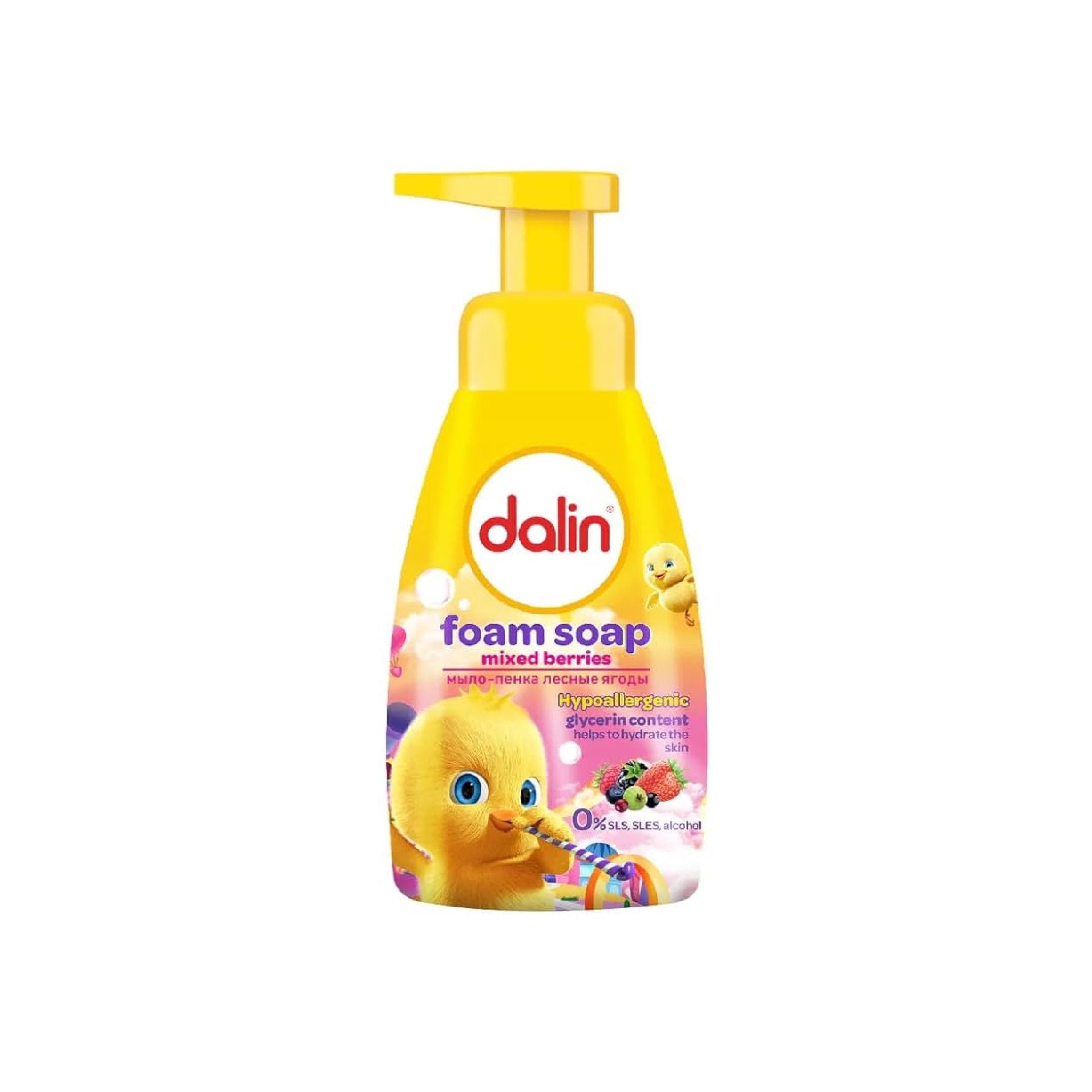 Dalin Giləmeyvə Bitkiləri Ətirli Uşaq Köpük Sabunu 200 ml