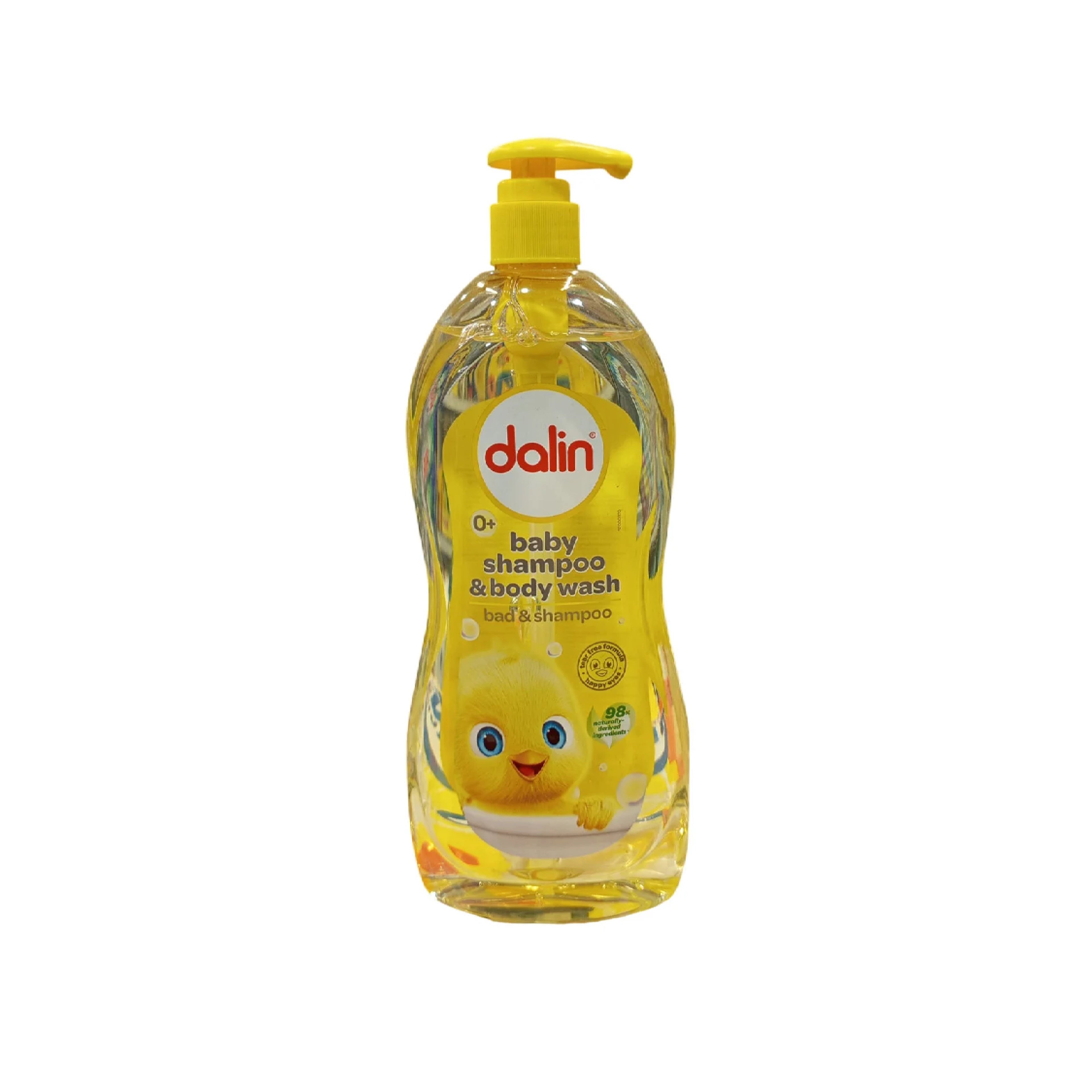 Uşaq Şampunu və Bədən Yuma Geli Dalin Klassik Dozatorlu 900 ml