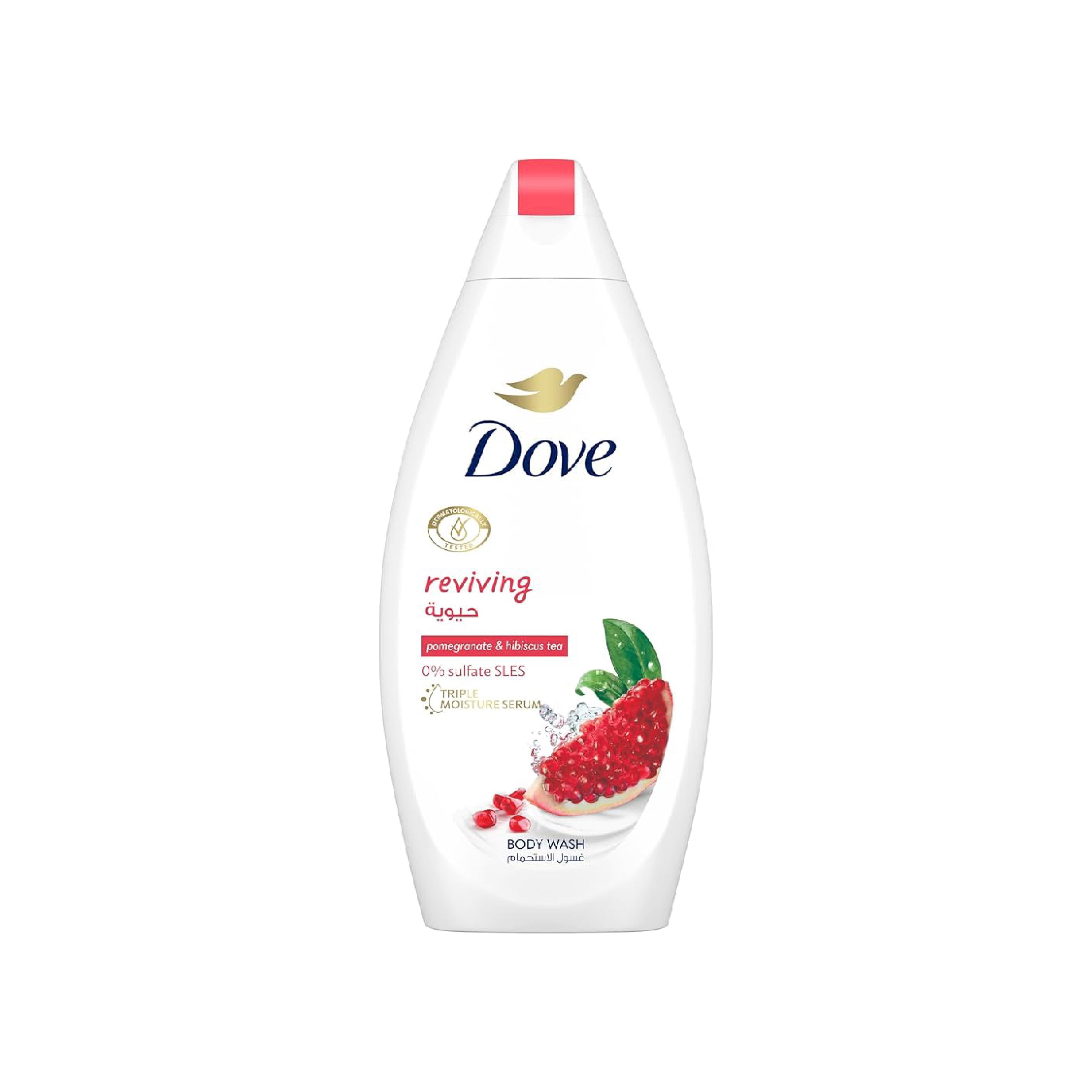 Bədən Yuma Geli Dove Reviving Nar və Hibiskus 250 ml