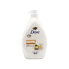 Bədən Yuma Geli Dove Pampering Şi Yağı və Vanil Dozatorlu 800 ml