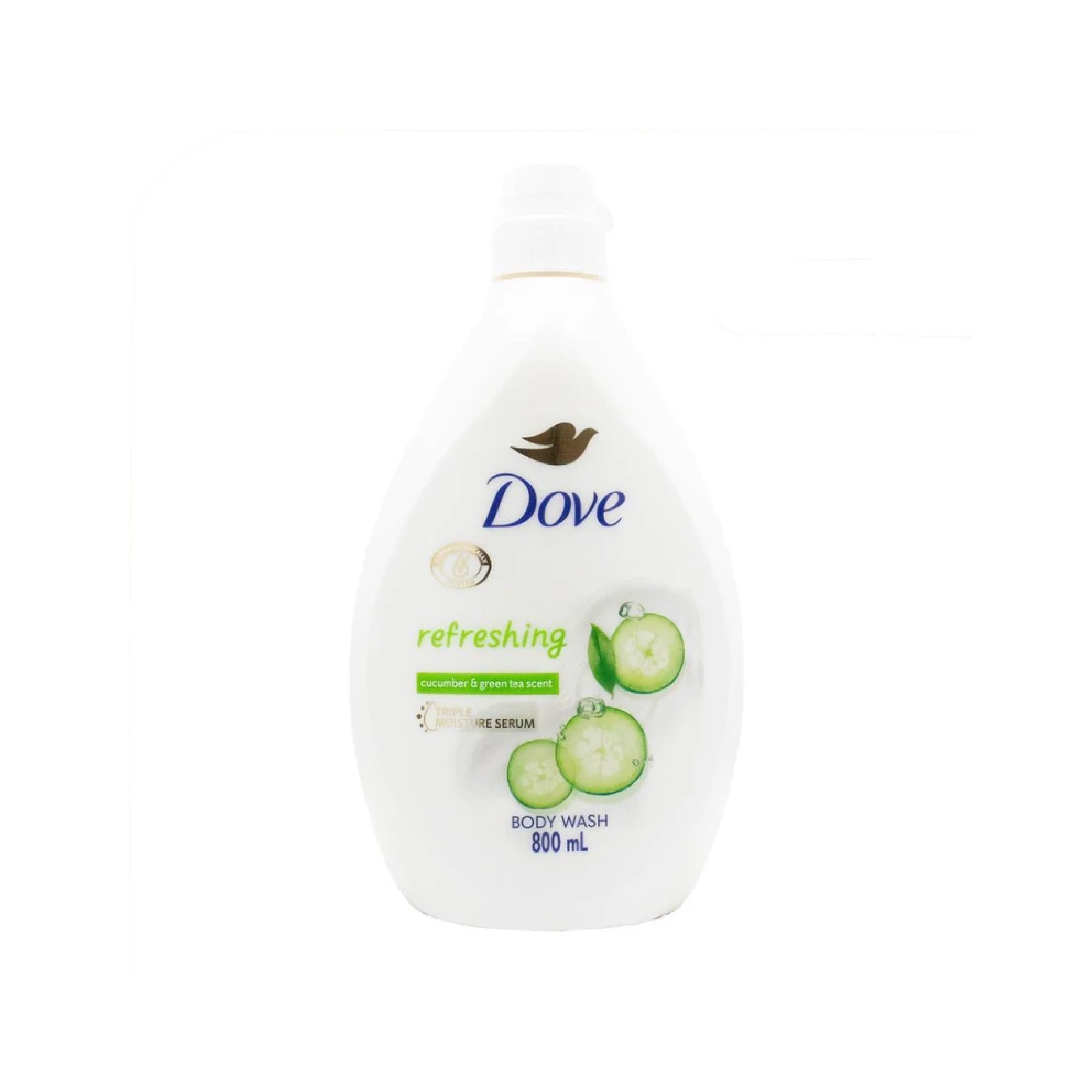 Bədən Yuma Geli Dove Refreshing Xiyar və Yaşıl Çay Dozatorlu 800 ml