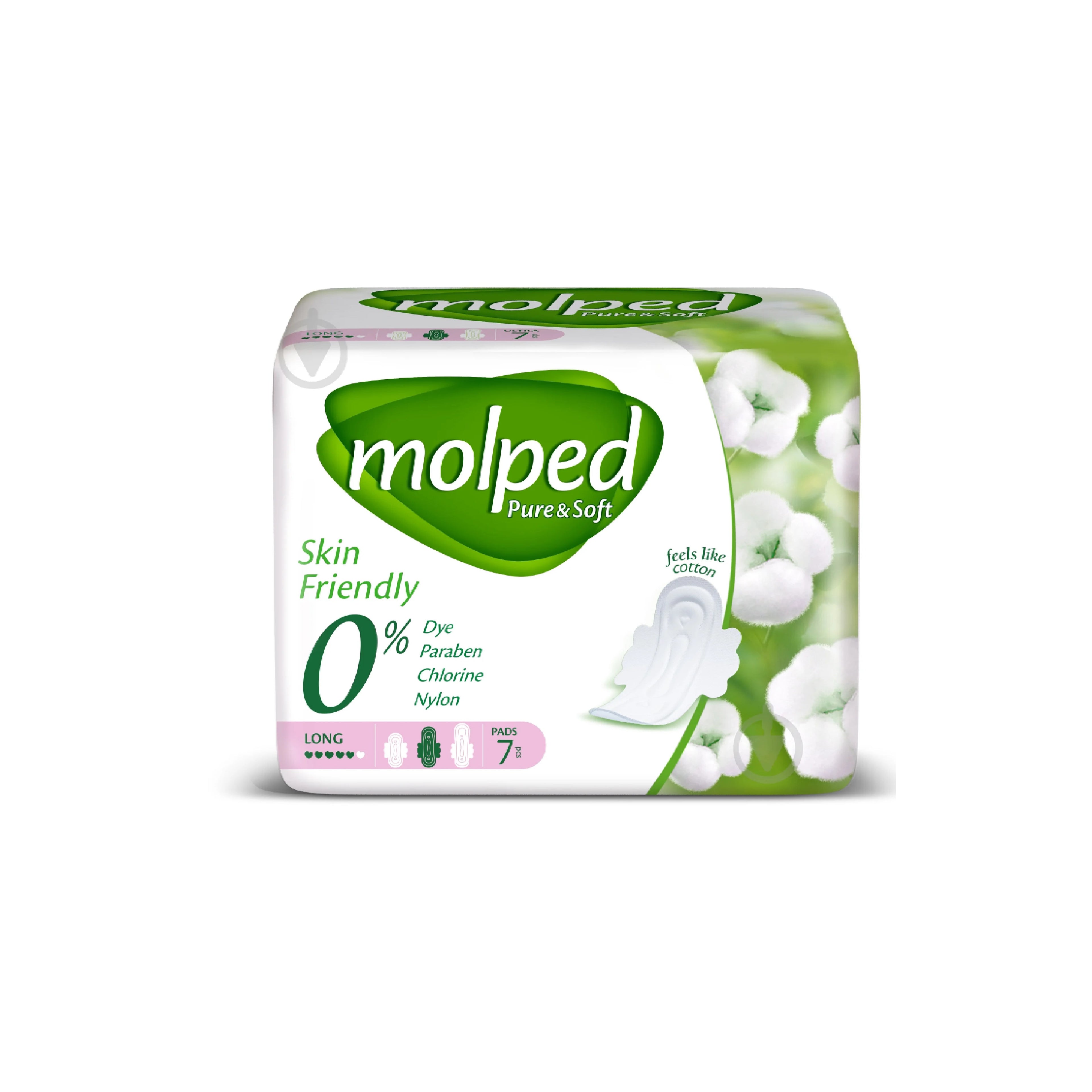Gigiyenik Bezlər Molped Pure & Soft Uzun 7 əd